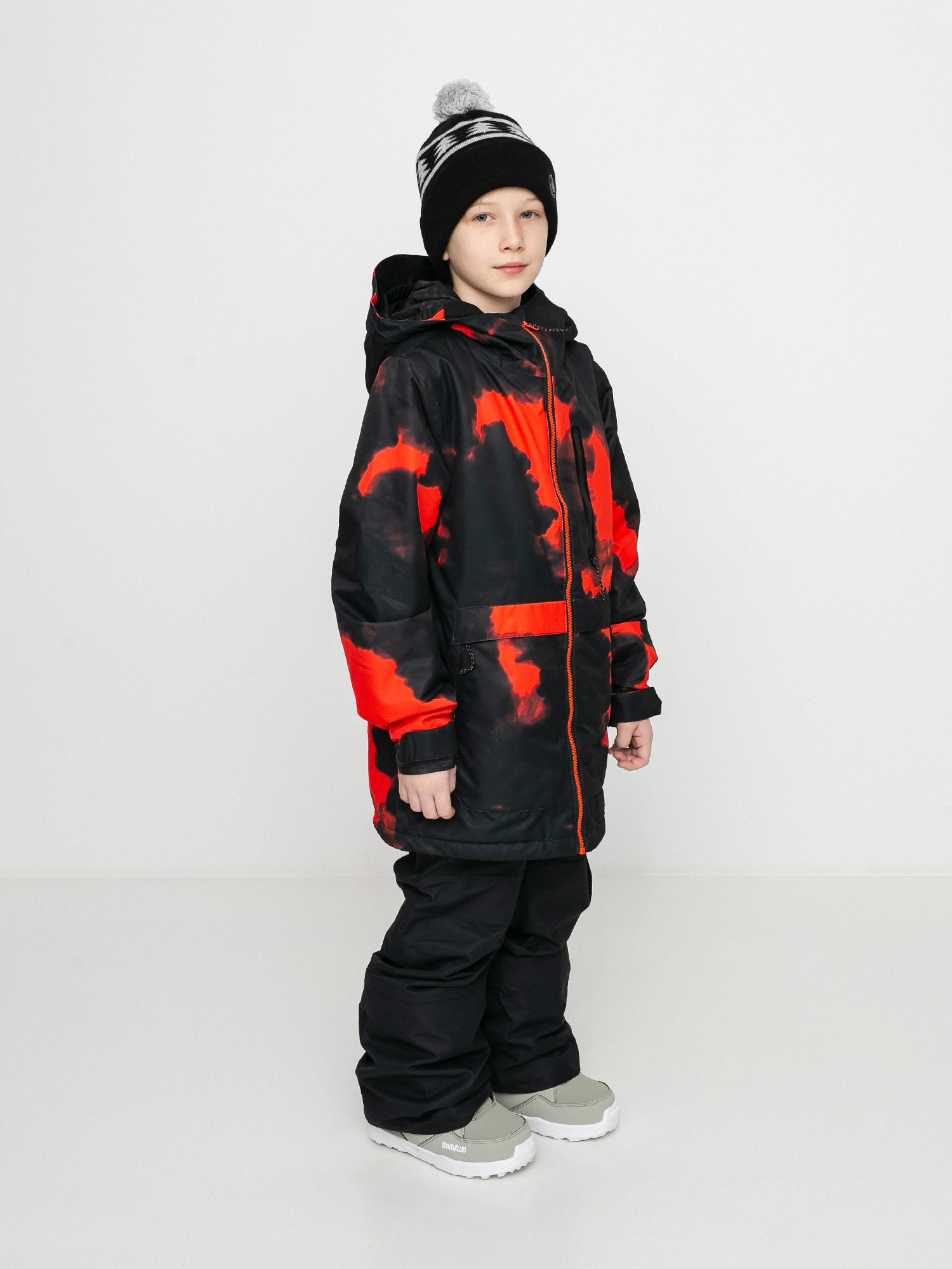 Kurtka snowboardowa Volcom Holbeck Ins (magma smoke)