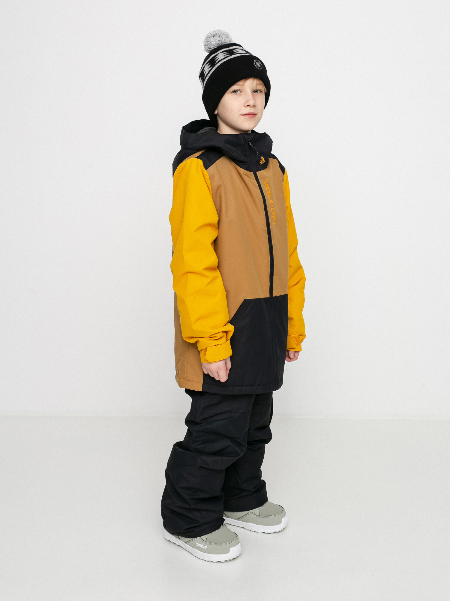 Kurtka snowboardowa Volcom Vernon Ins (burnt khaki)
