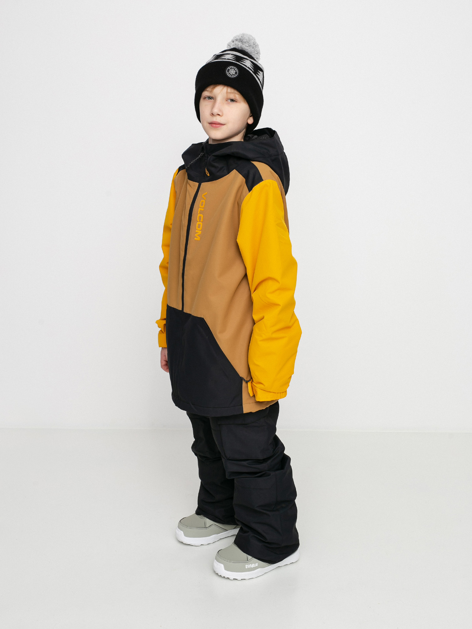 Kurtka snowboardowa Volcom Vernon Ins (burnt khaki)
