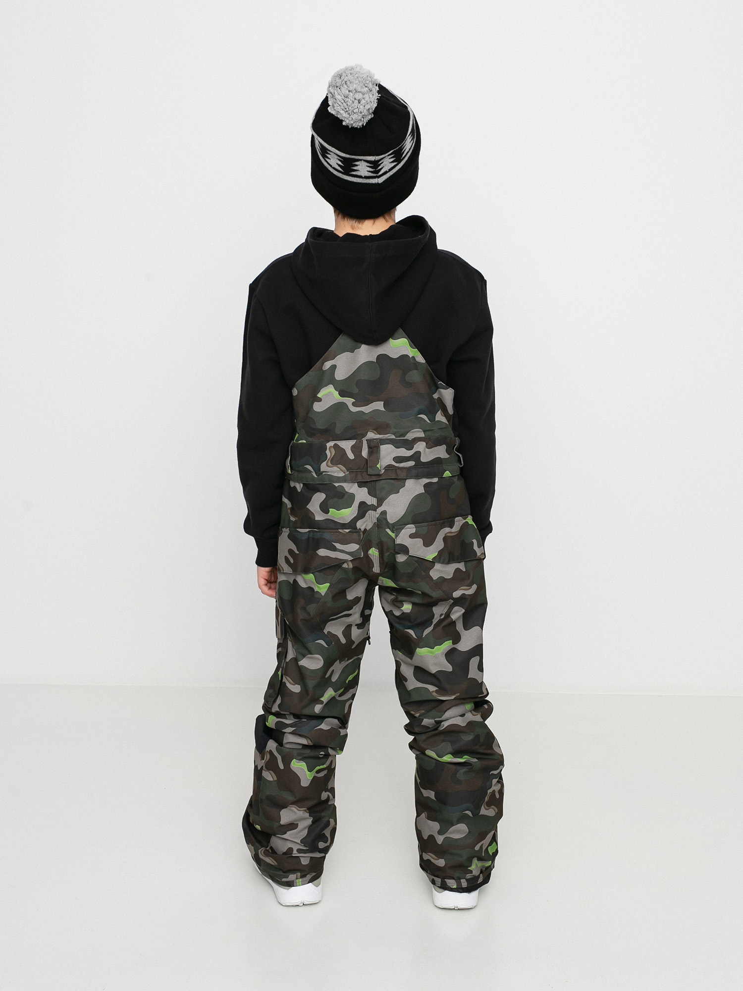 Spodnie snowboardowe Volcom Barkley Bib Overall (army)