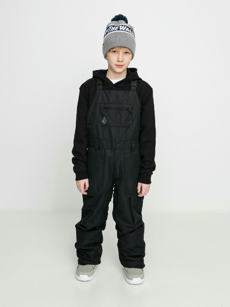 Spodnie snowboardowe Volcom Barkley Bib Overall (black)