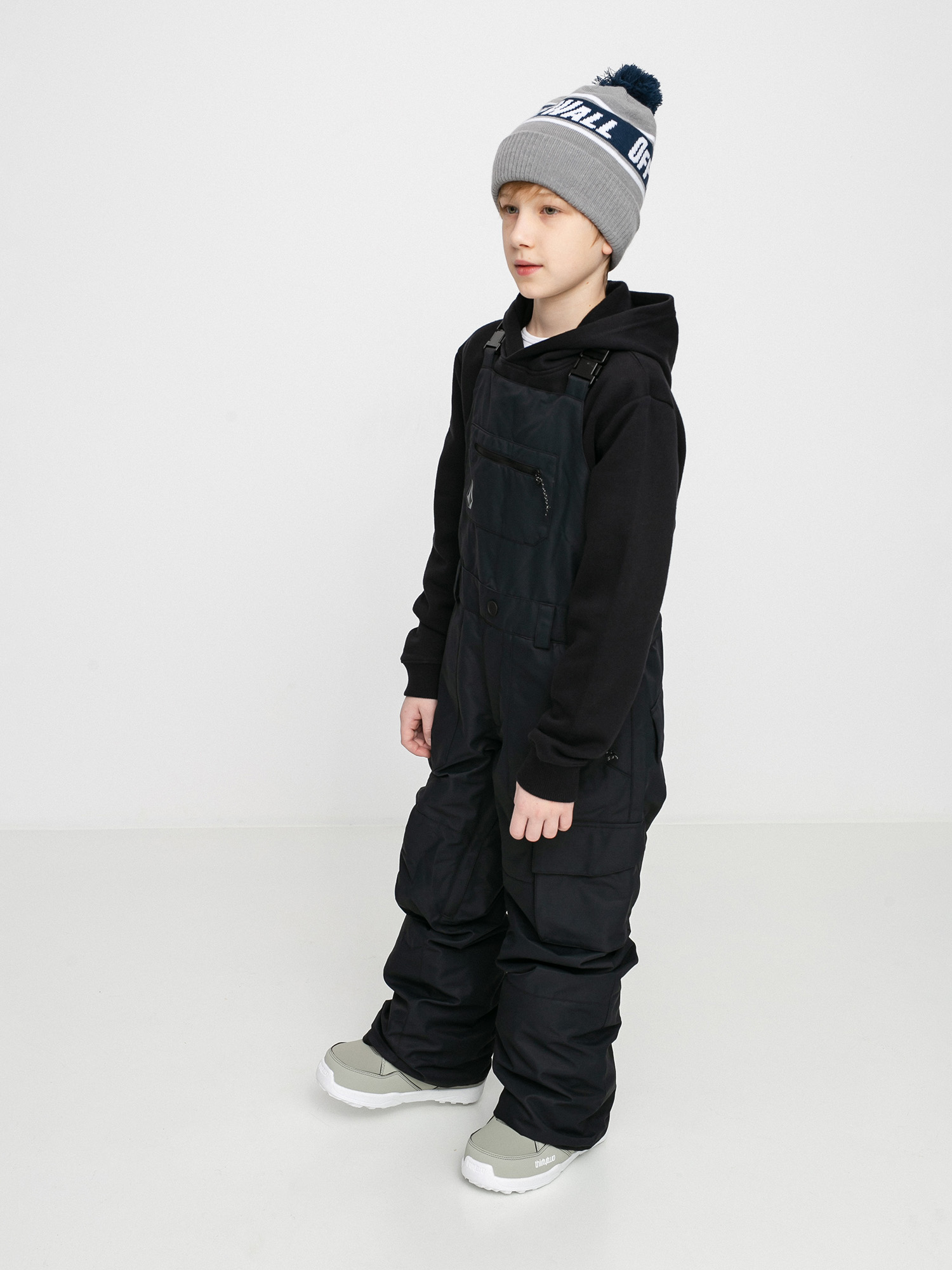 Spodnie snowboardowe Volcom Barkley Bib Overall (black)