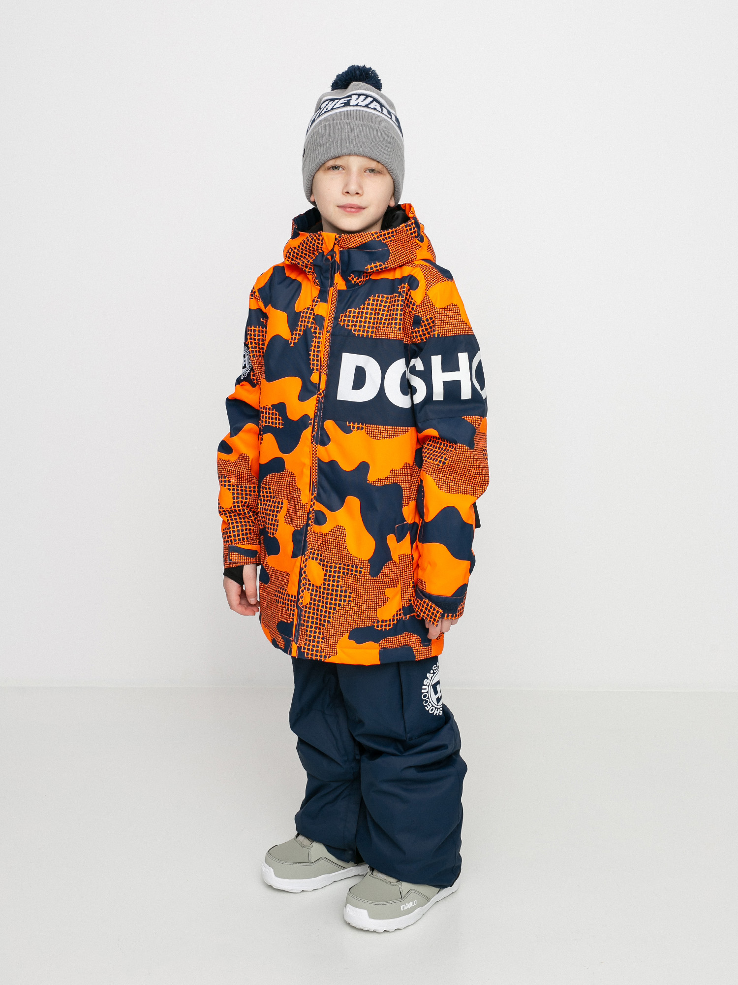 Kurtka snowboardowa DC Propaganda (youth pill camo shocking orang)