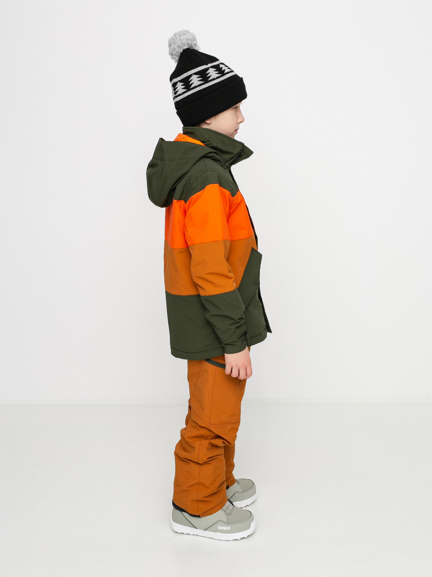 Kurtka snowboardowa Burton Symbol (orangeade multi)