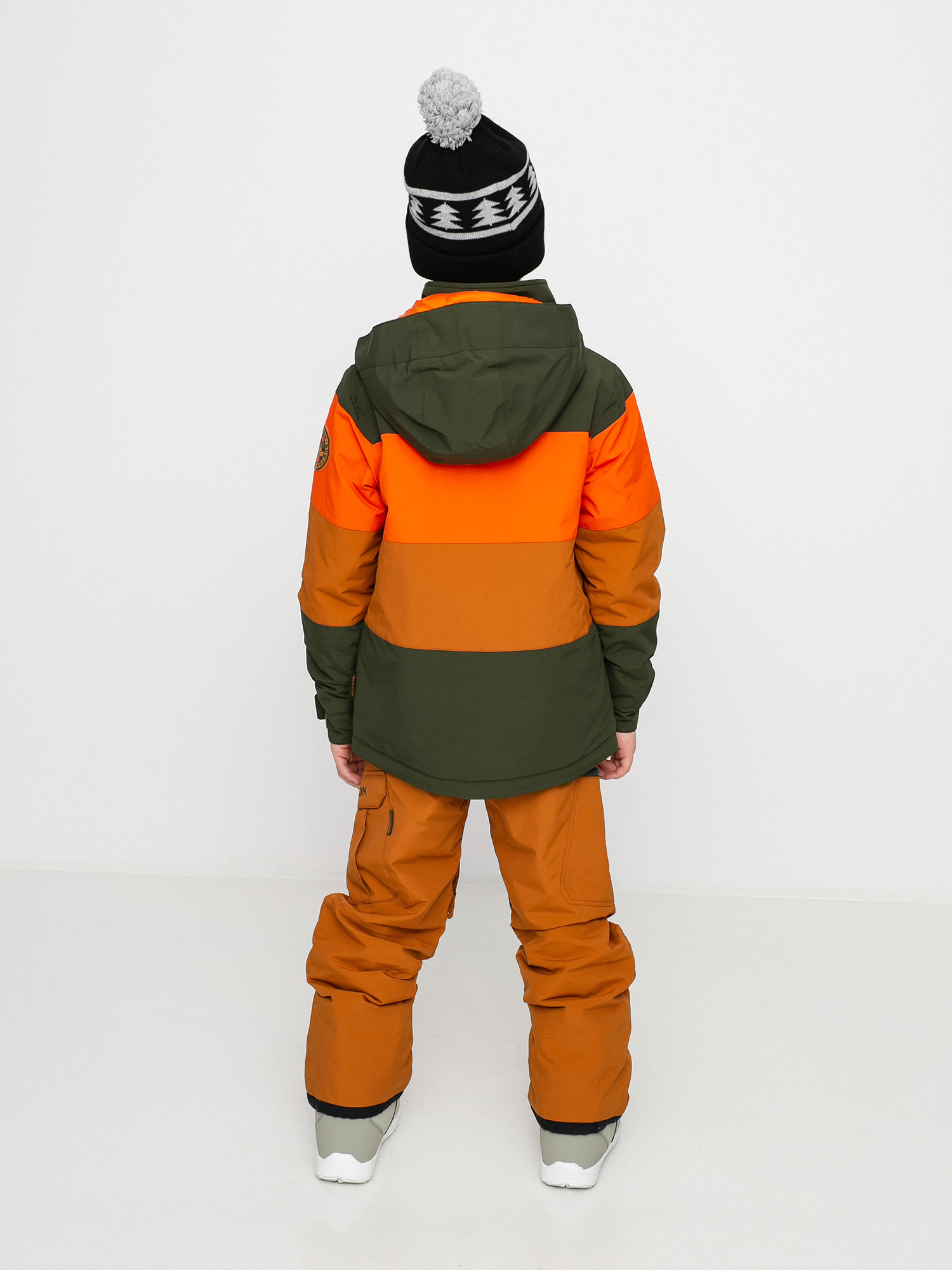 Kurtka snowboardowa Burton Symbol (orangeade multi)