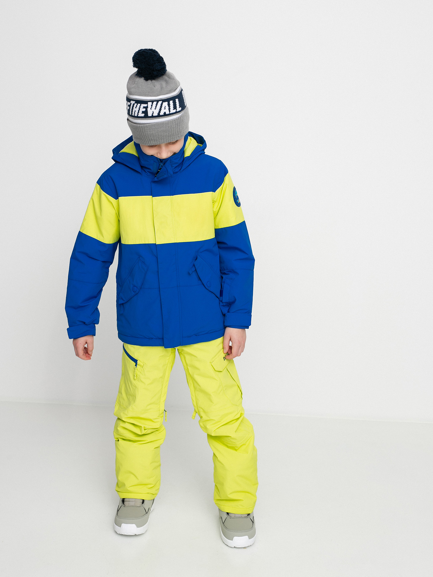 Kurtka snowboardowa Burton Symbol (lapis blue/limeade)