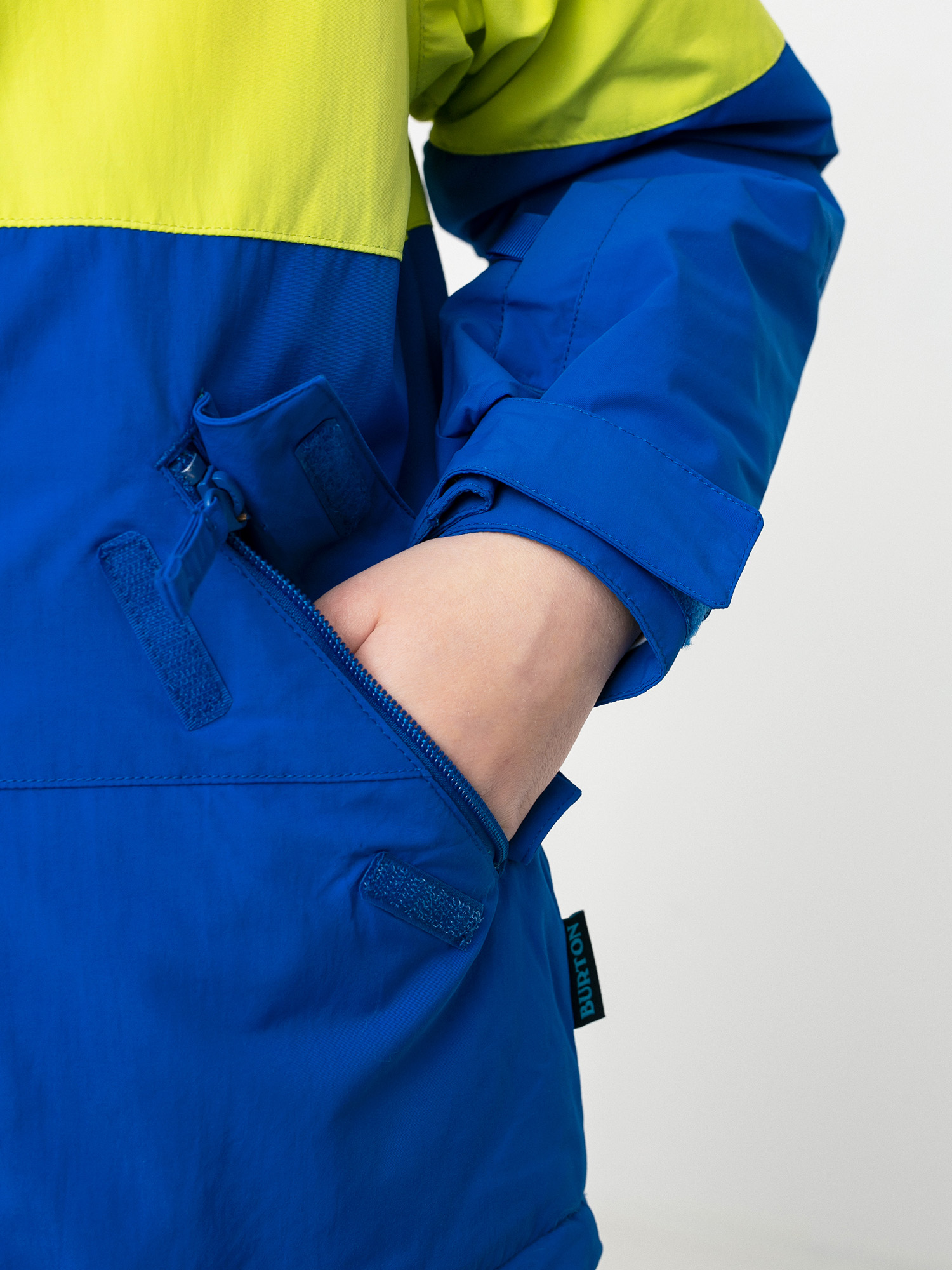 Kurtka snowboardowa Burton Symbol (lapis blue/limeade)