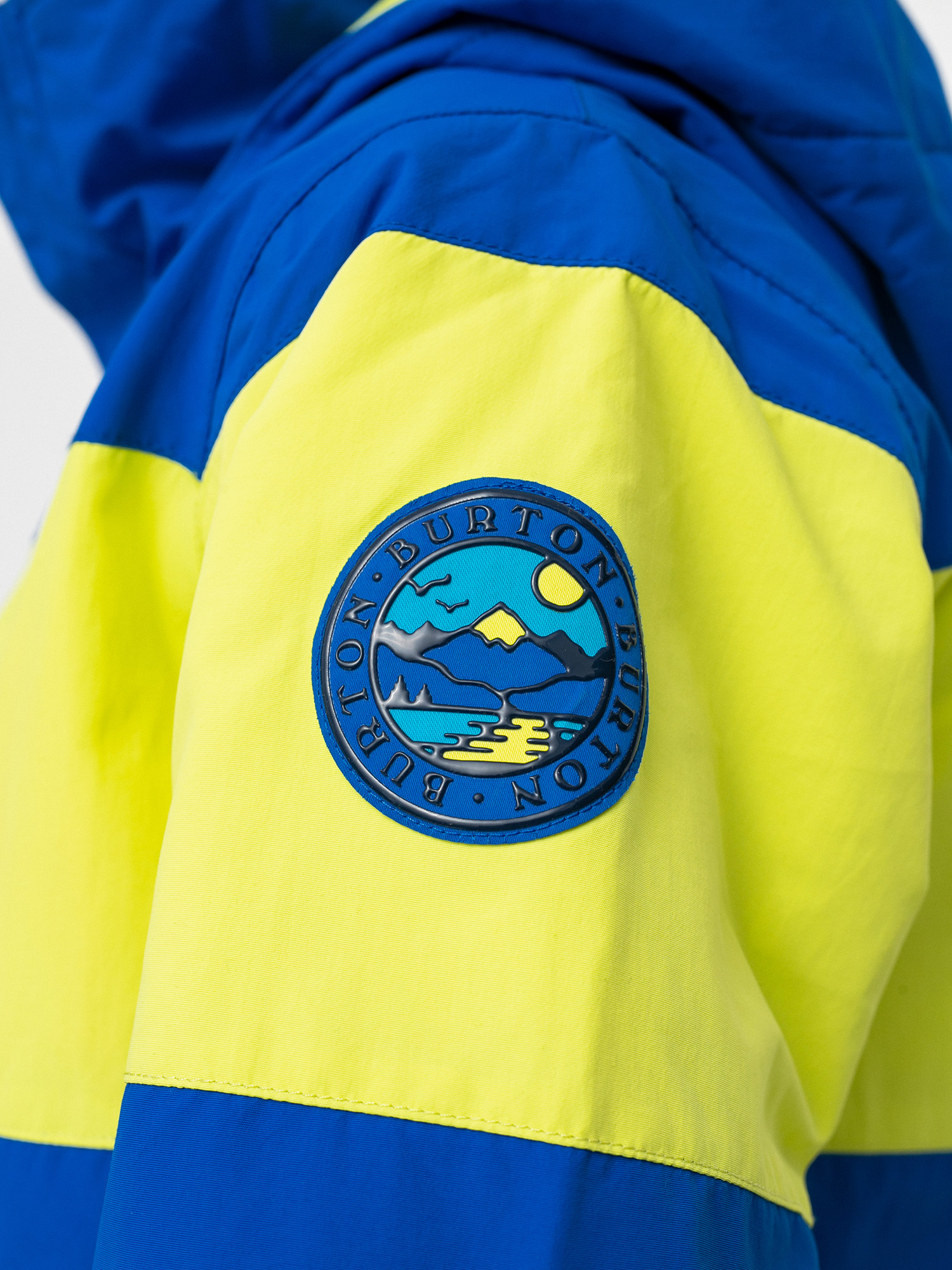 Kurtka snowboardowa Burton Symbol (lapis blue/limeade)