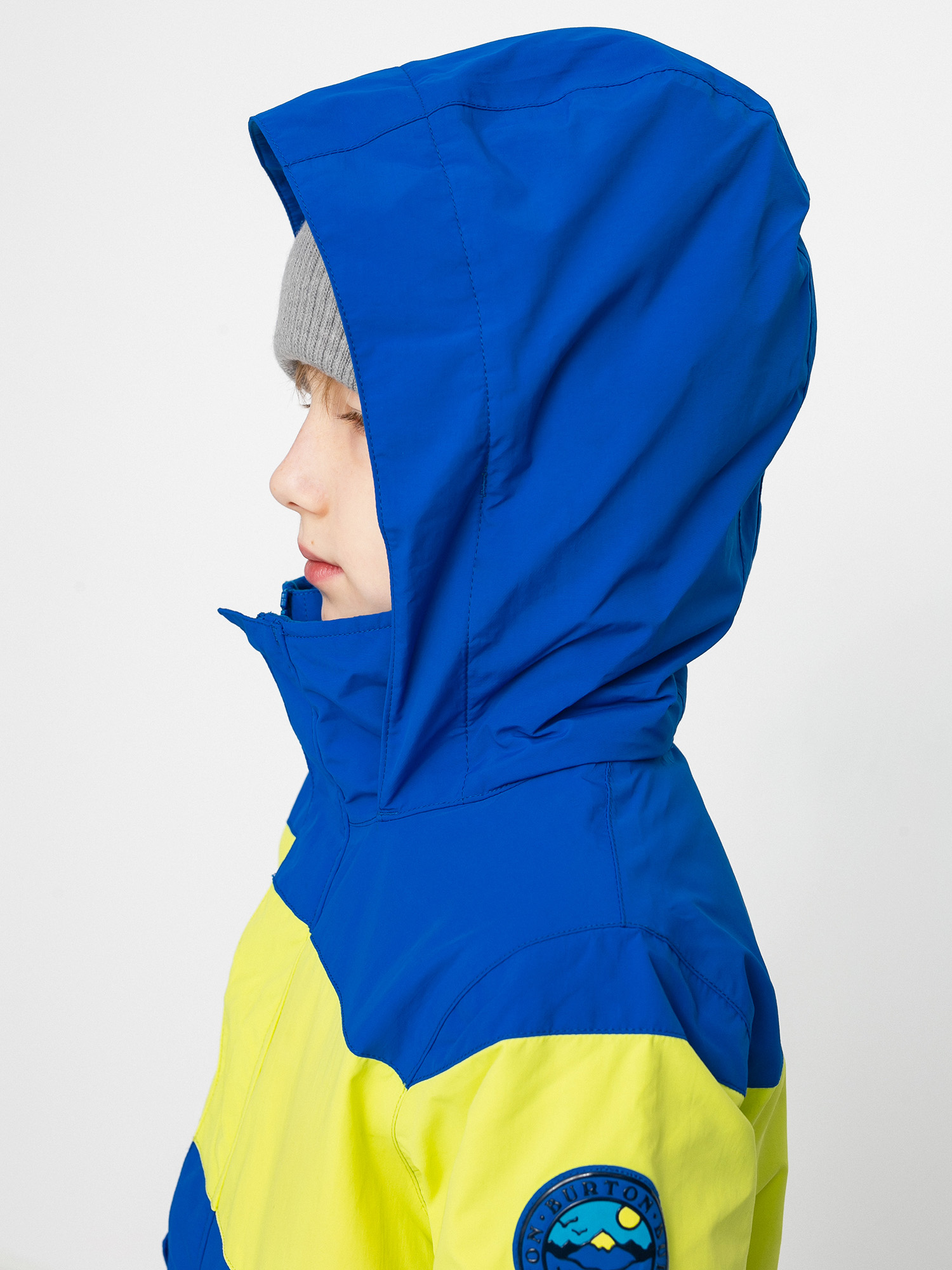 Kurtka snowboardowa Burton Symbol (lapis blue/limeade)