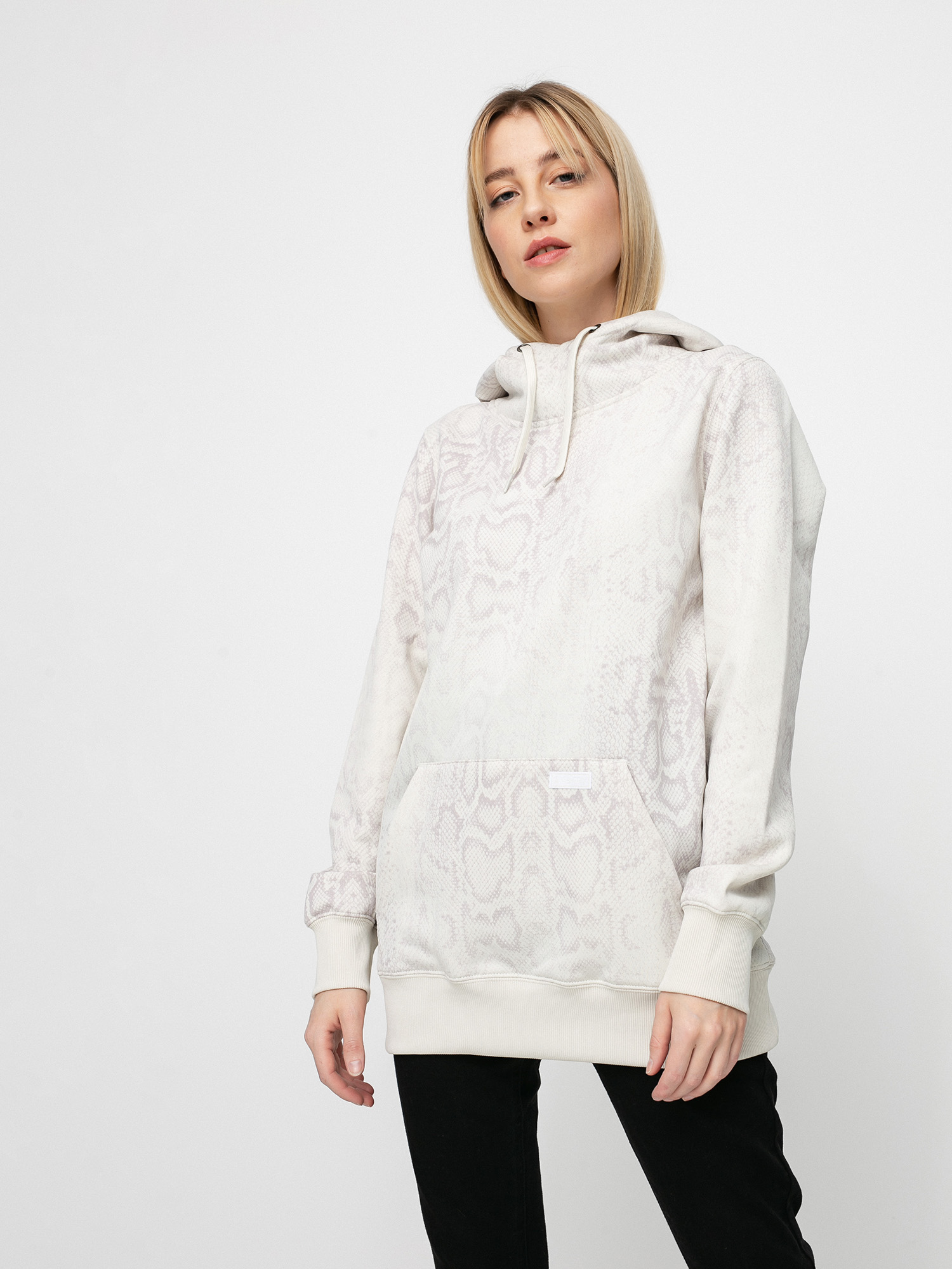 Damska Bluza aktywna Volcom Yerba HD (bone snake)