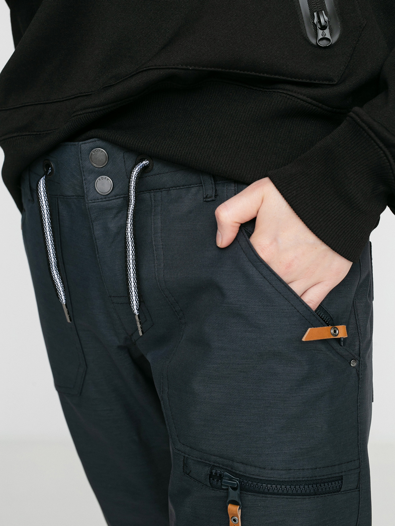 Damskie Spodnie snowboardowe Roxy Nadia (true black)