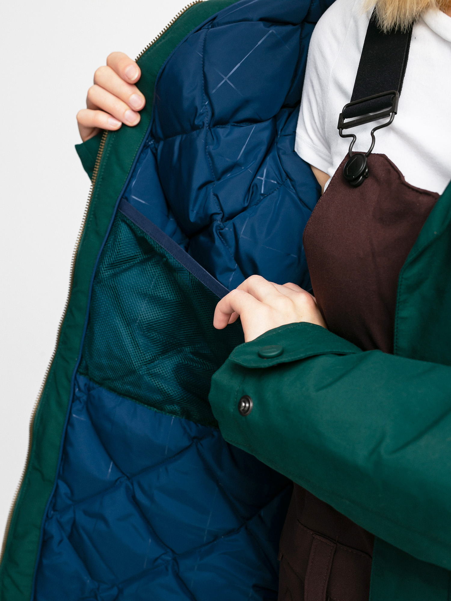 Kurtka Burton Saxton Parka Wmn (ponderosa pine)