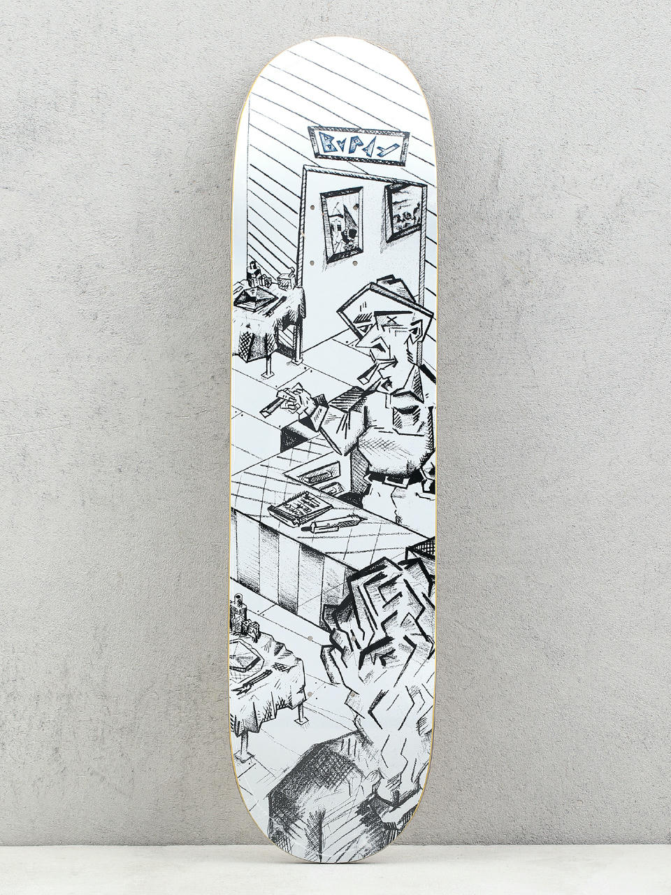 Deck Polar Skate Dane Brady Bistro (white)