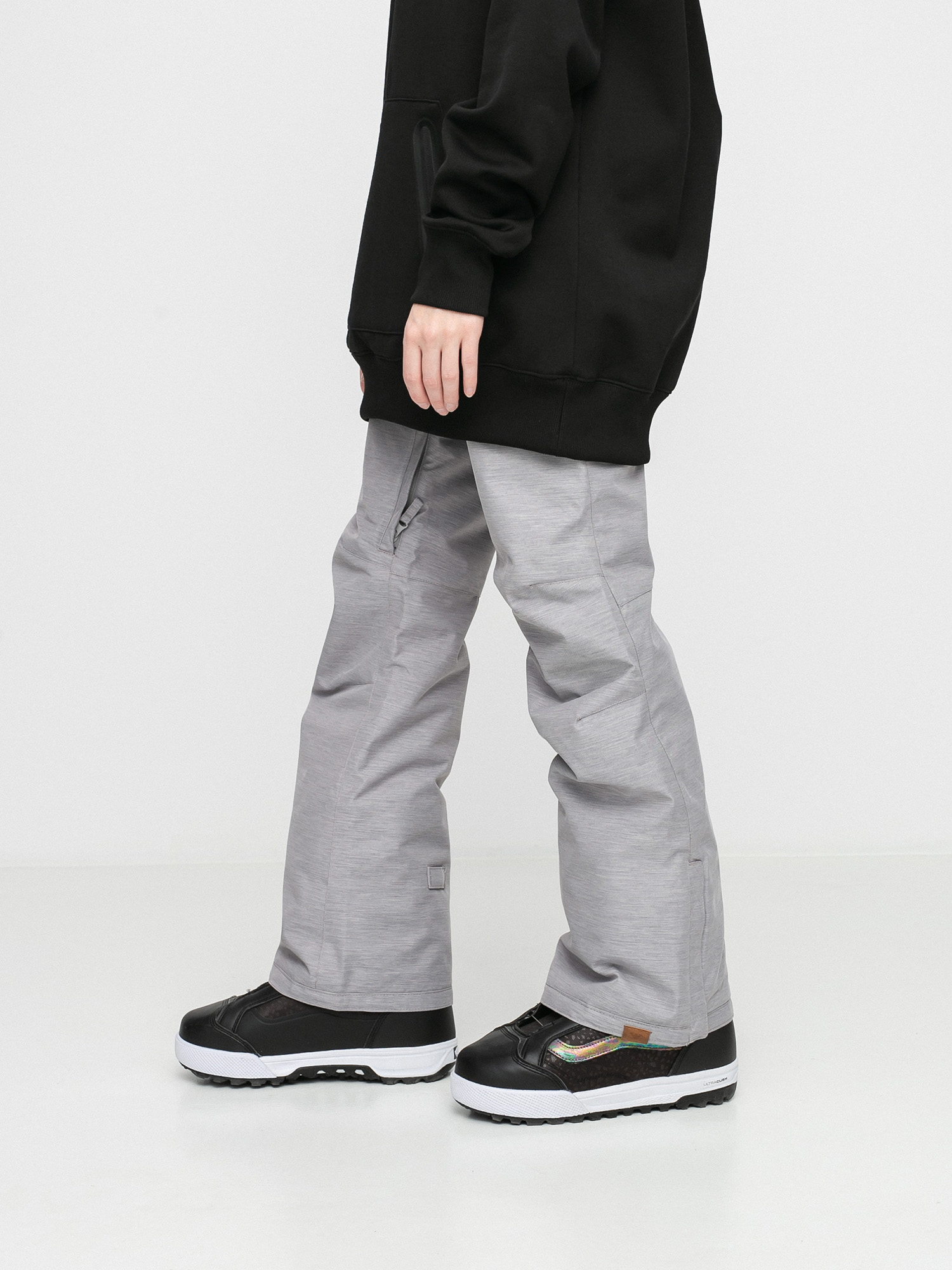 Damskie Spodnie snowboardowe Roxy Nadia (heather grey)