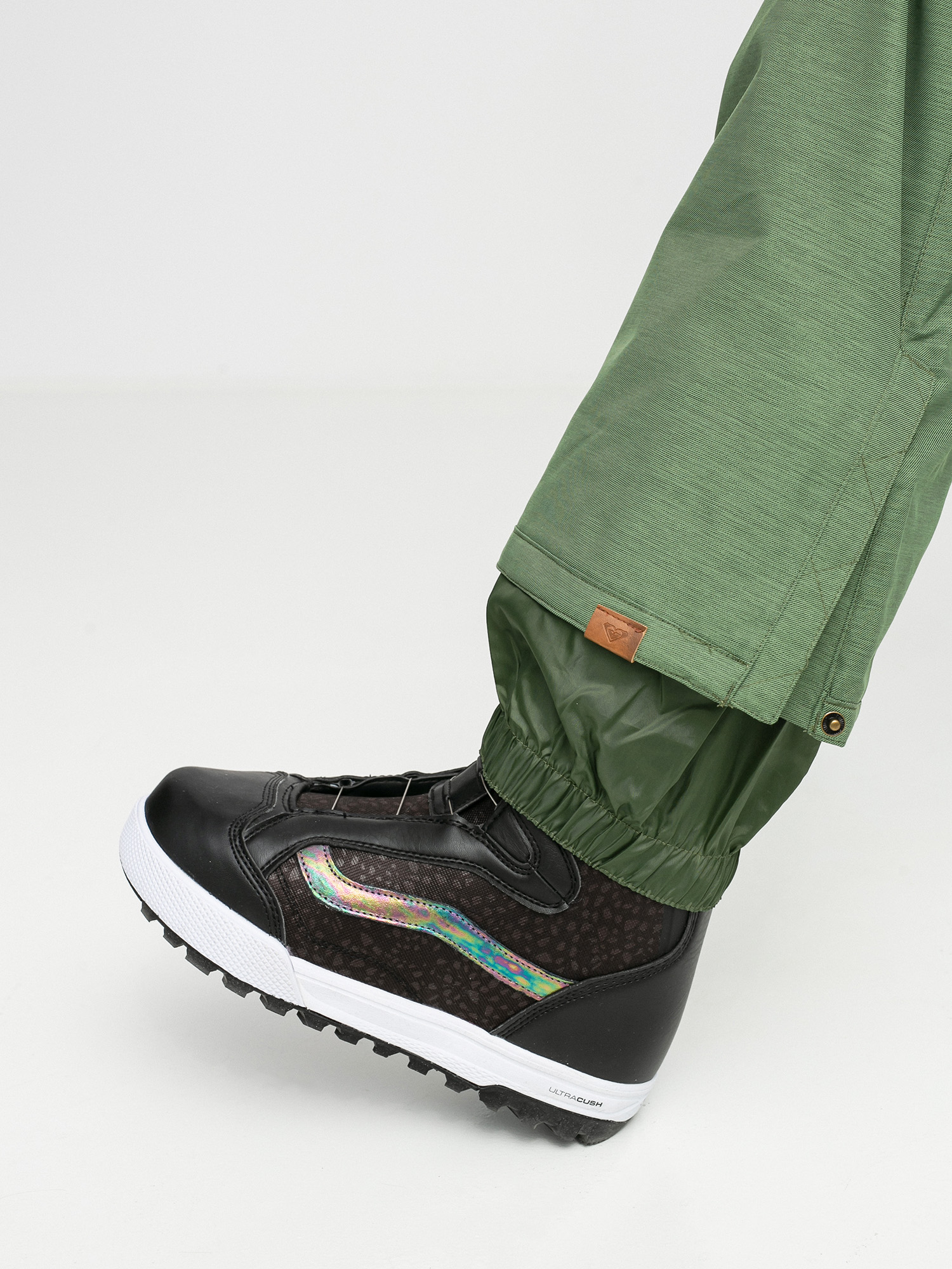 Damskie Spodnie snowboardowe Roxy Nadia (bronze green)