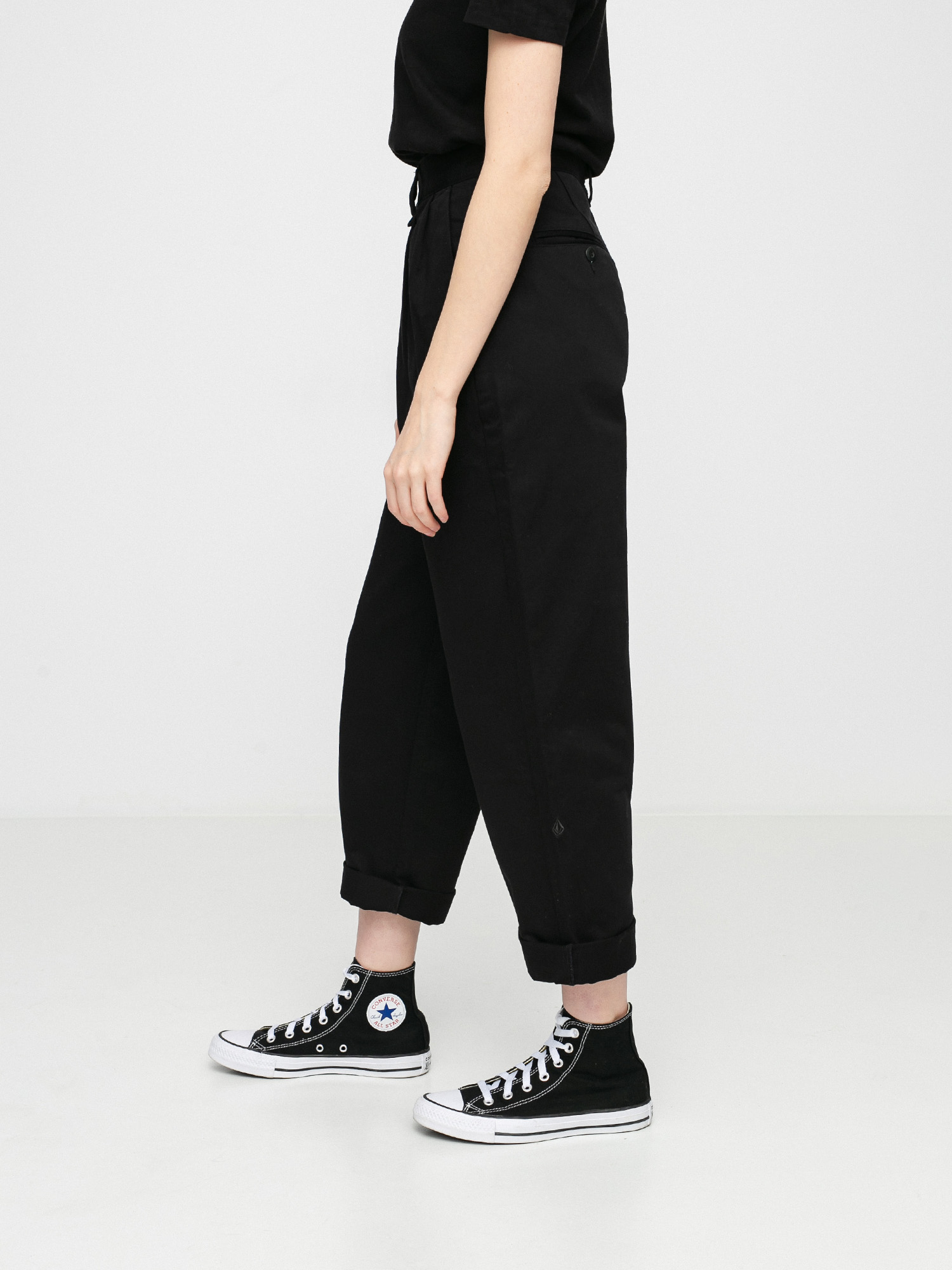 Spodnie Volcom Greenfuzz Wmn (black)