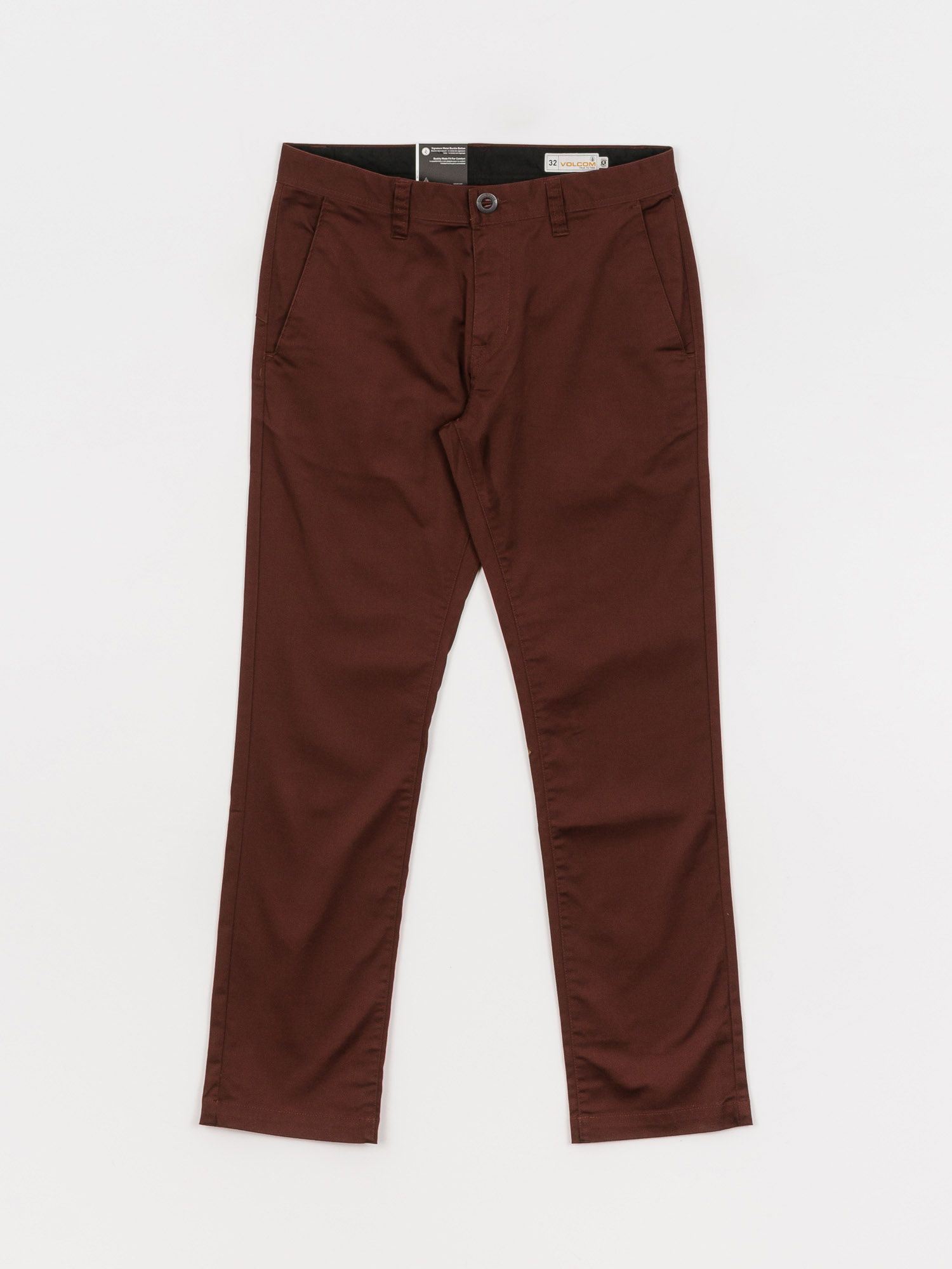 Spodnie Volcom Frickin Modern Stret (mahogany)