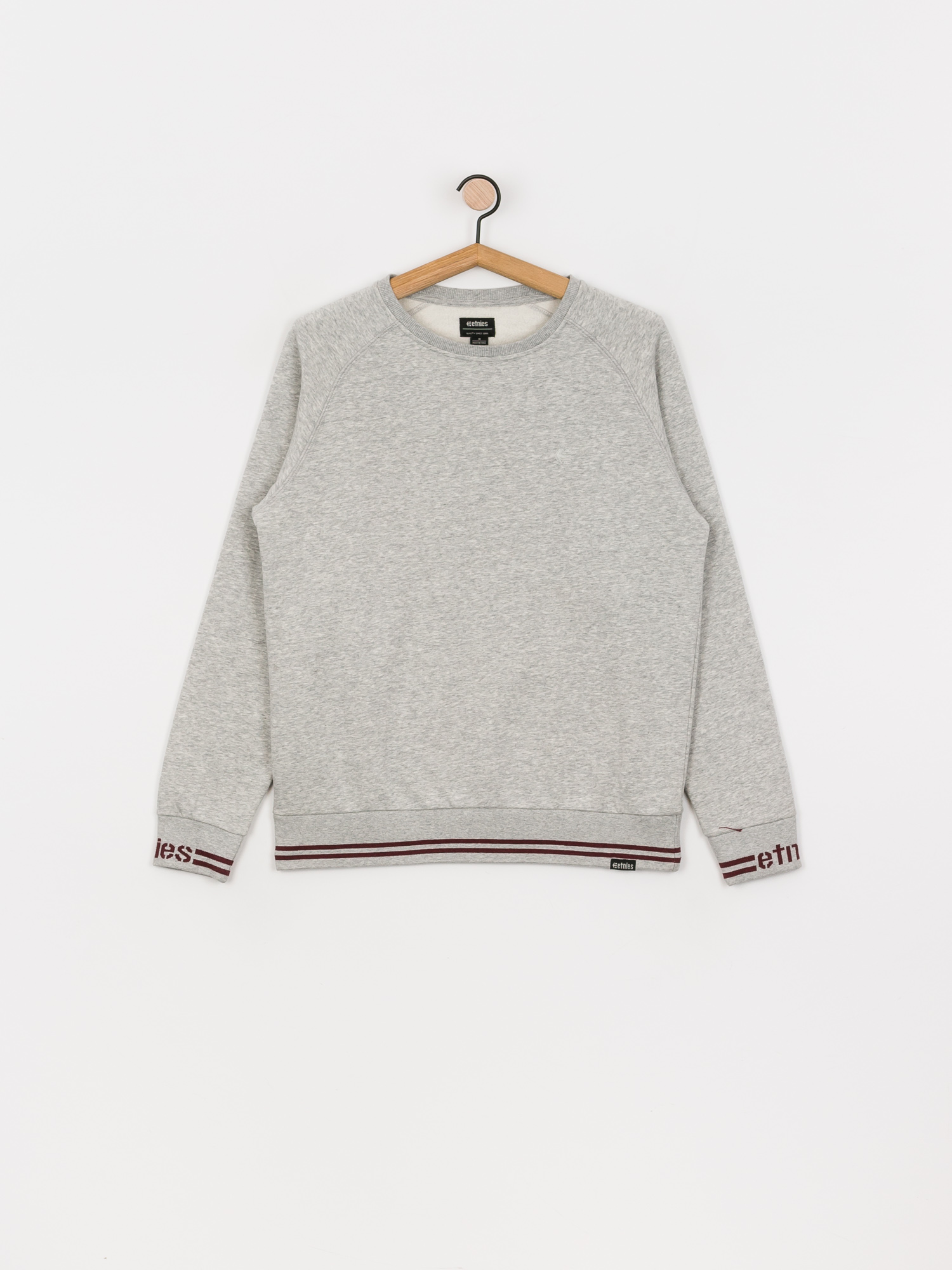 Bluza Etnies Moses Crew (grey/heather)