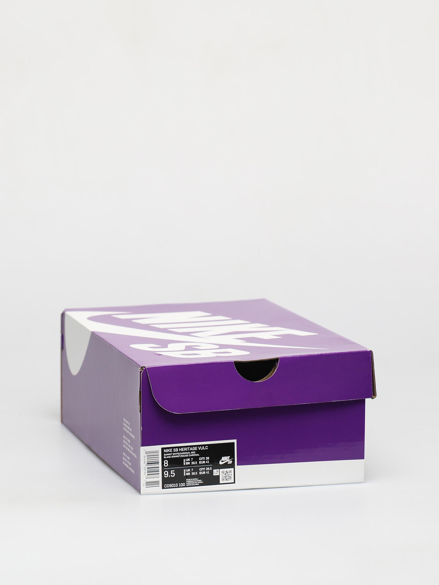 Buty Nike SB Heritage Vulc (summit white/cardinal red white)