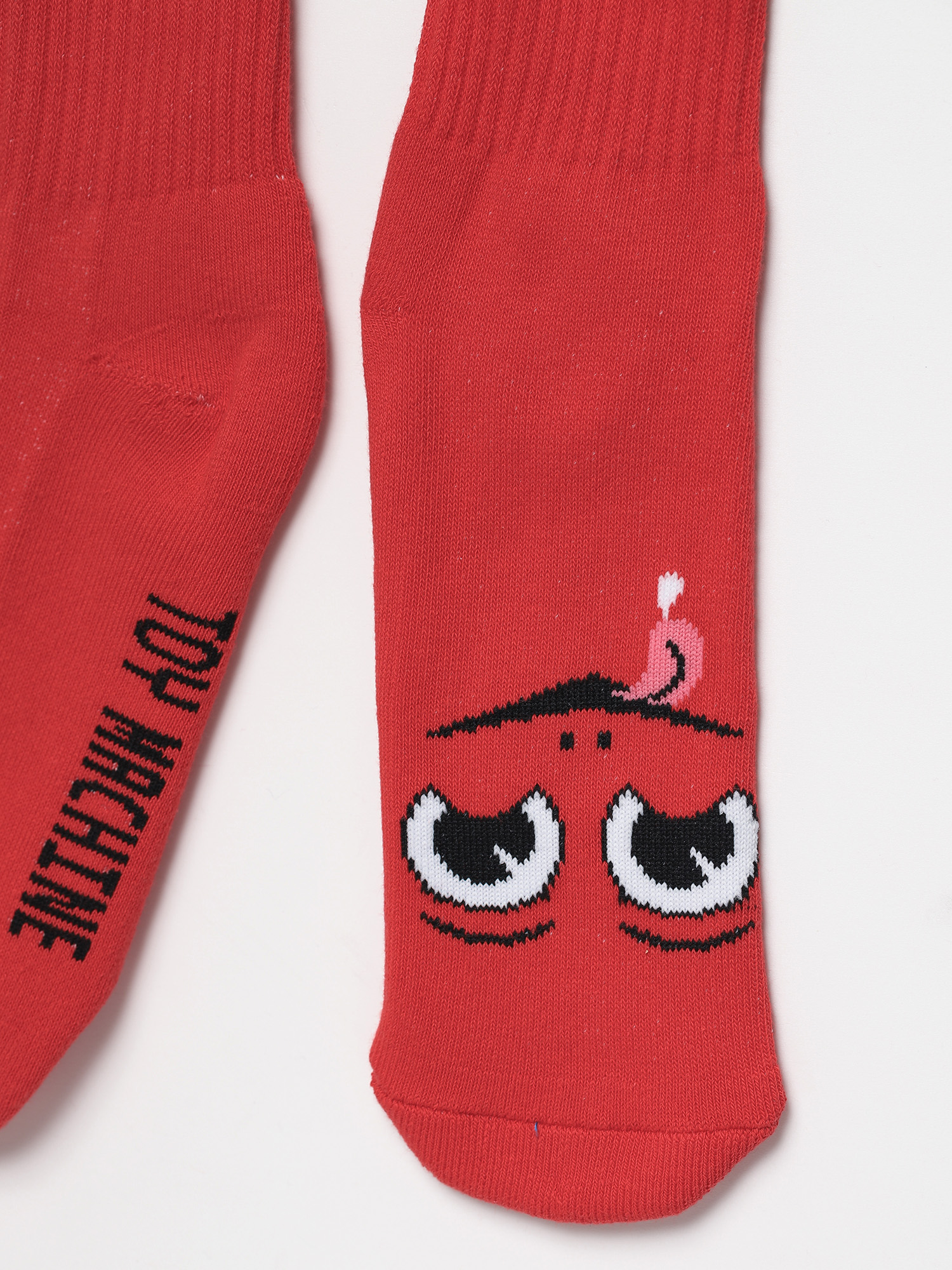 Skarpetki Toy Machine Monster Big Stripe (orange)