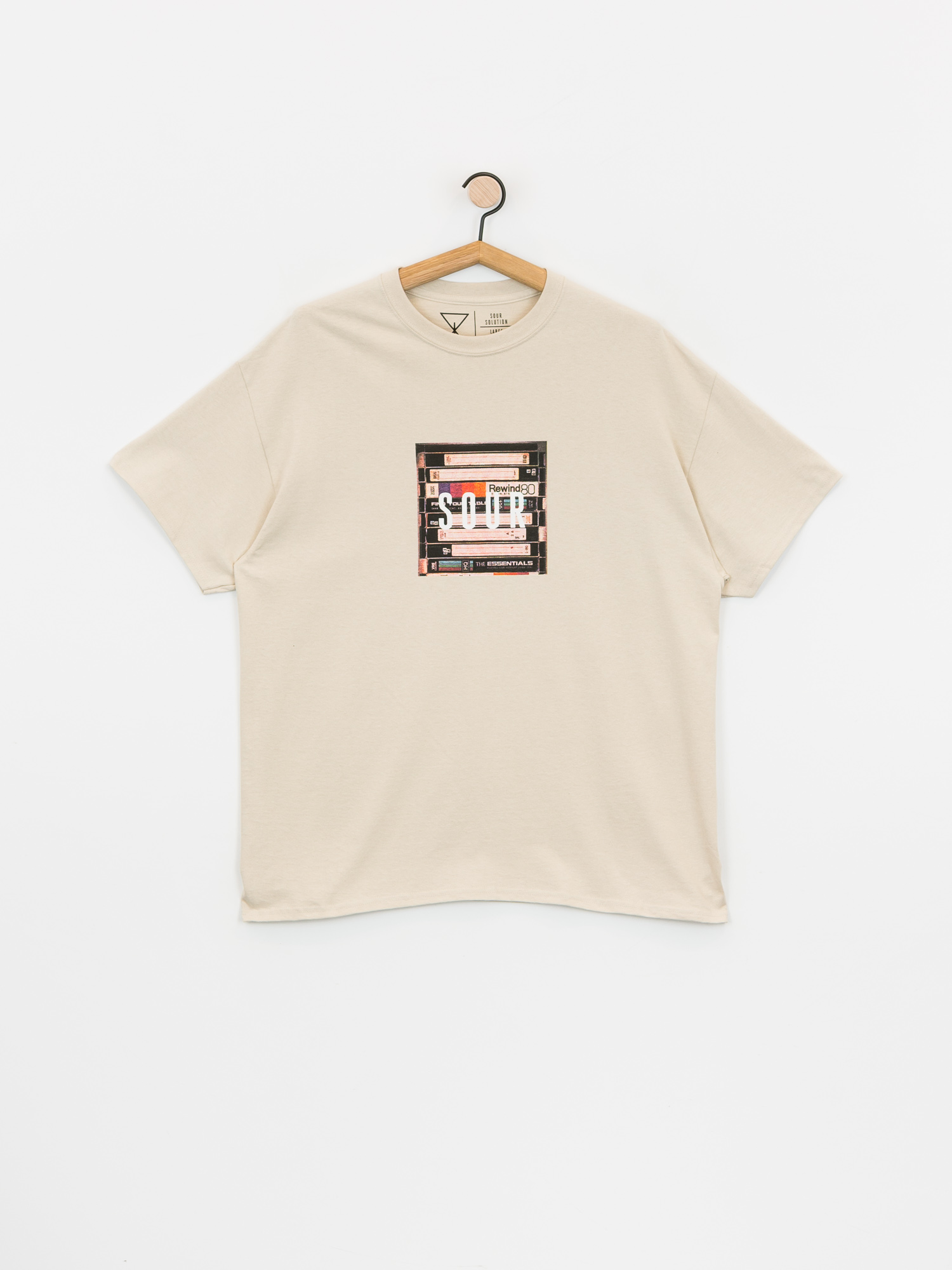 T-shirt Sour Solution VHS (sand)