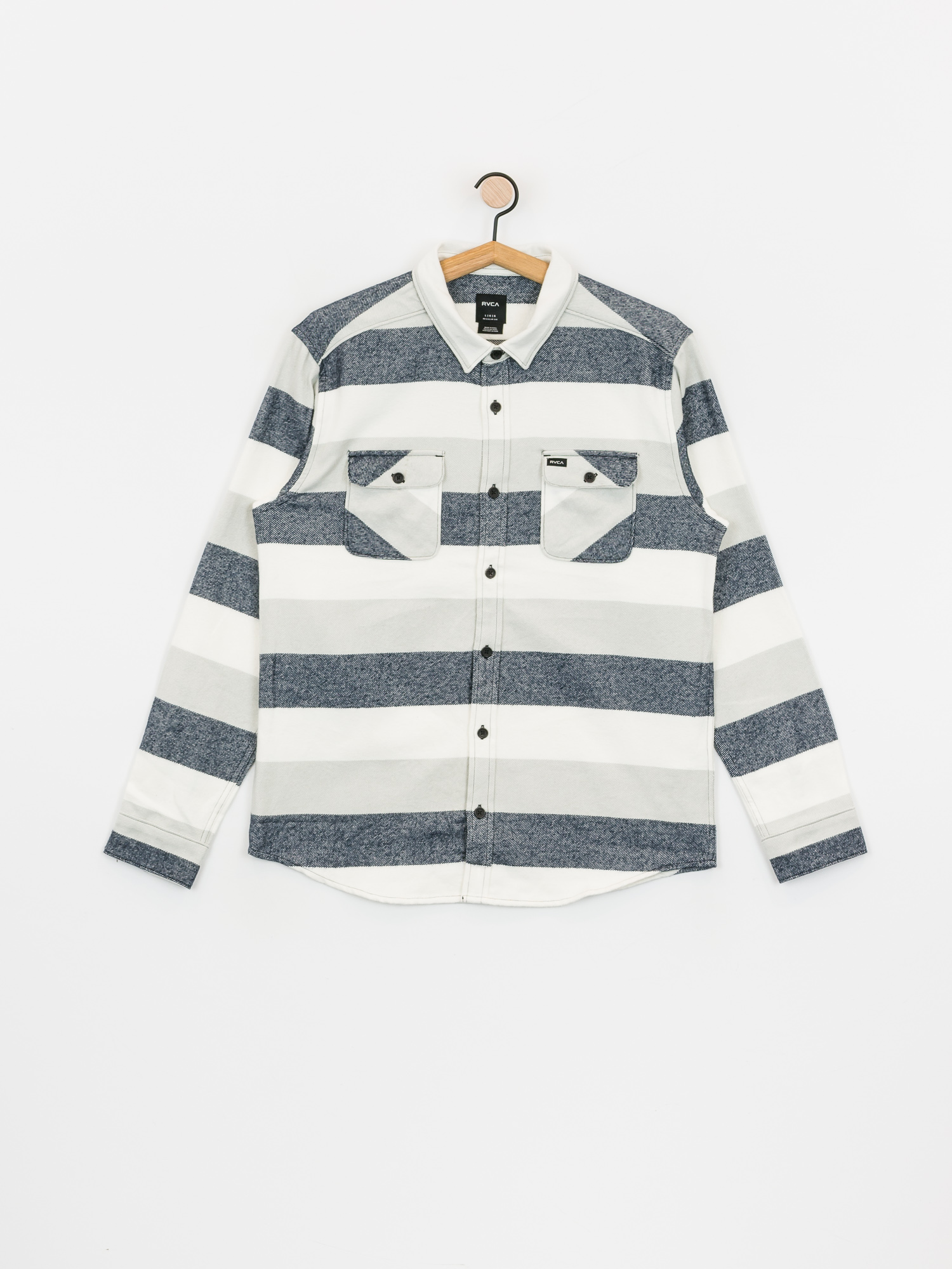 Koszula RVCA Shallows Stripe Flan Ls (mirage)