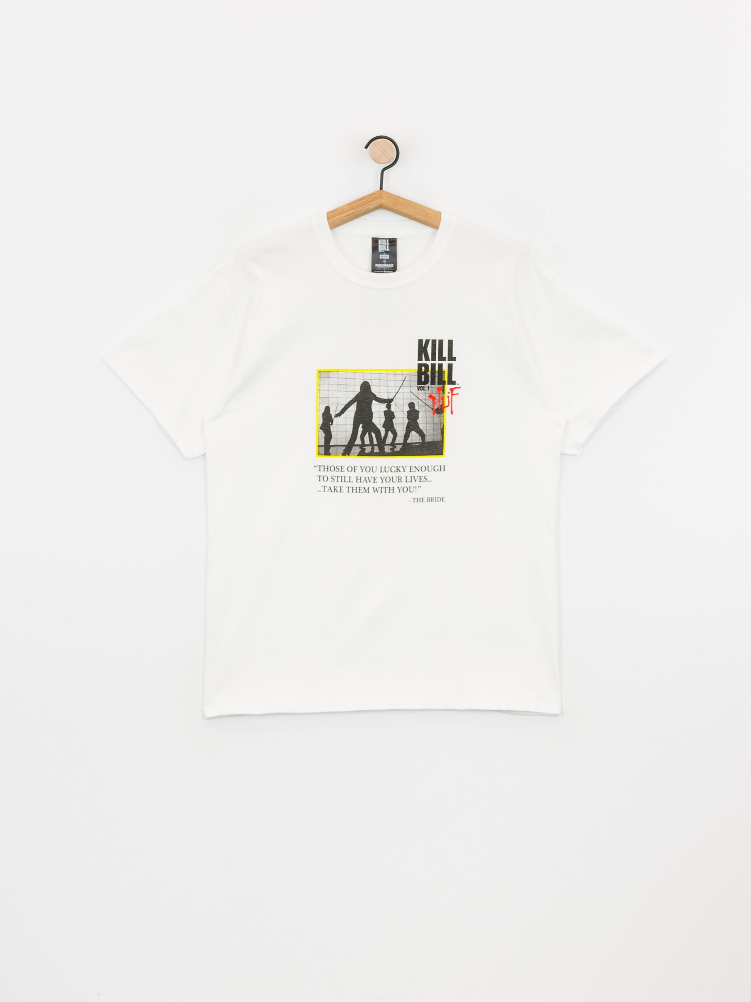 T-shirt HUF X Kill Bill Death List (white)