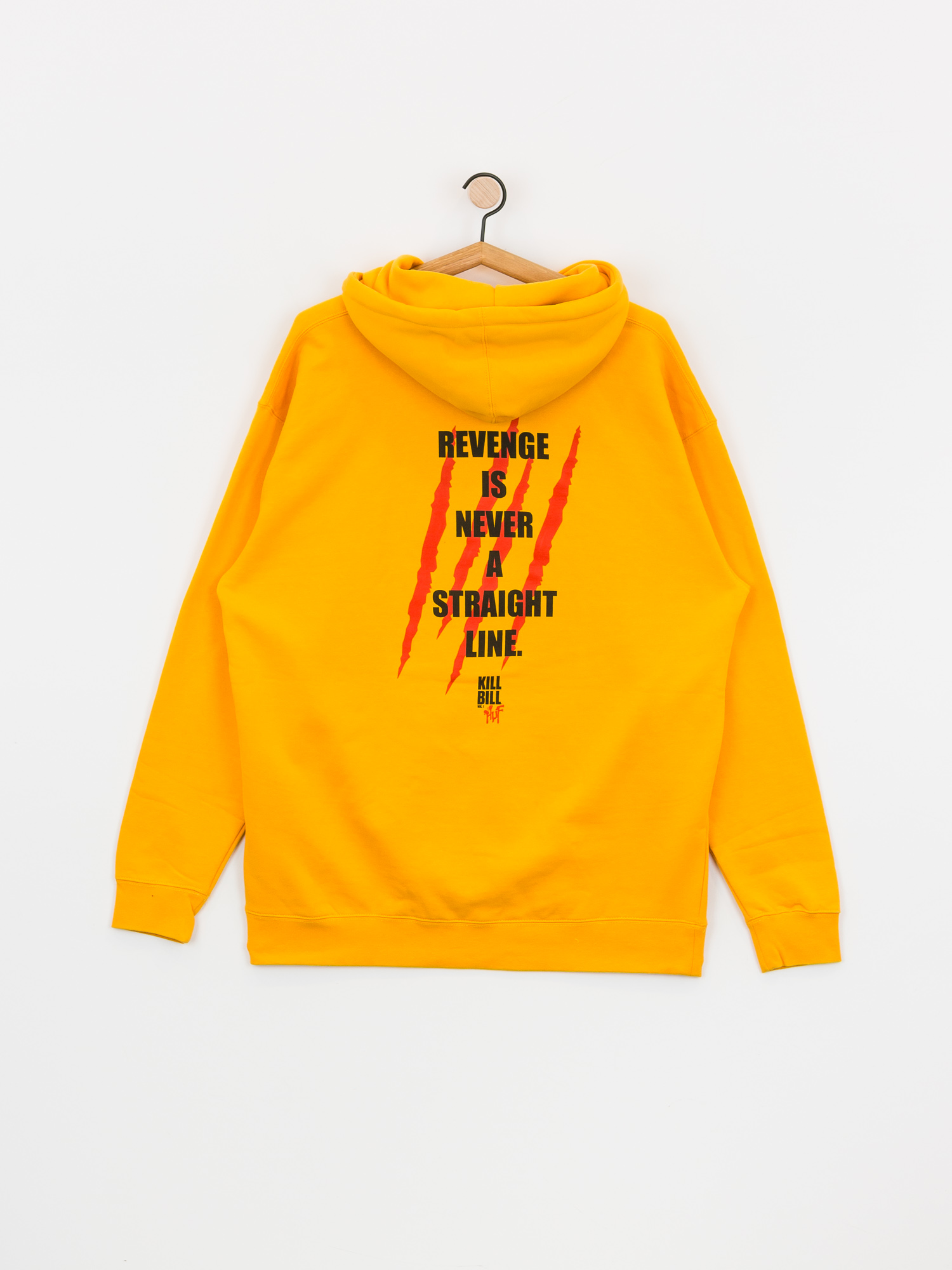 Bluza z kapturem HUF X Kill Bill Revenge HD (yellow)