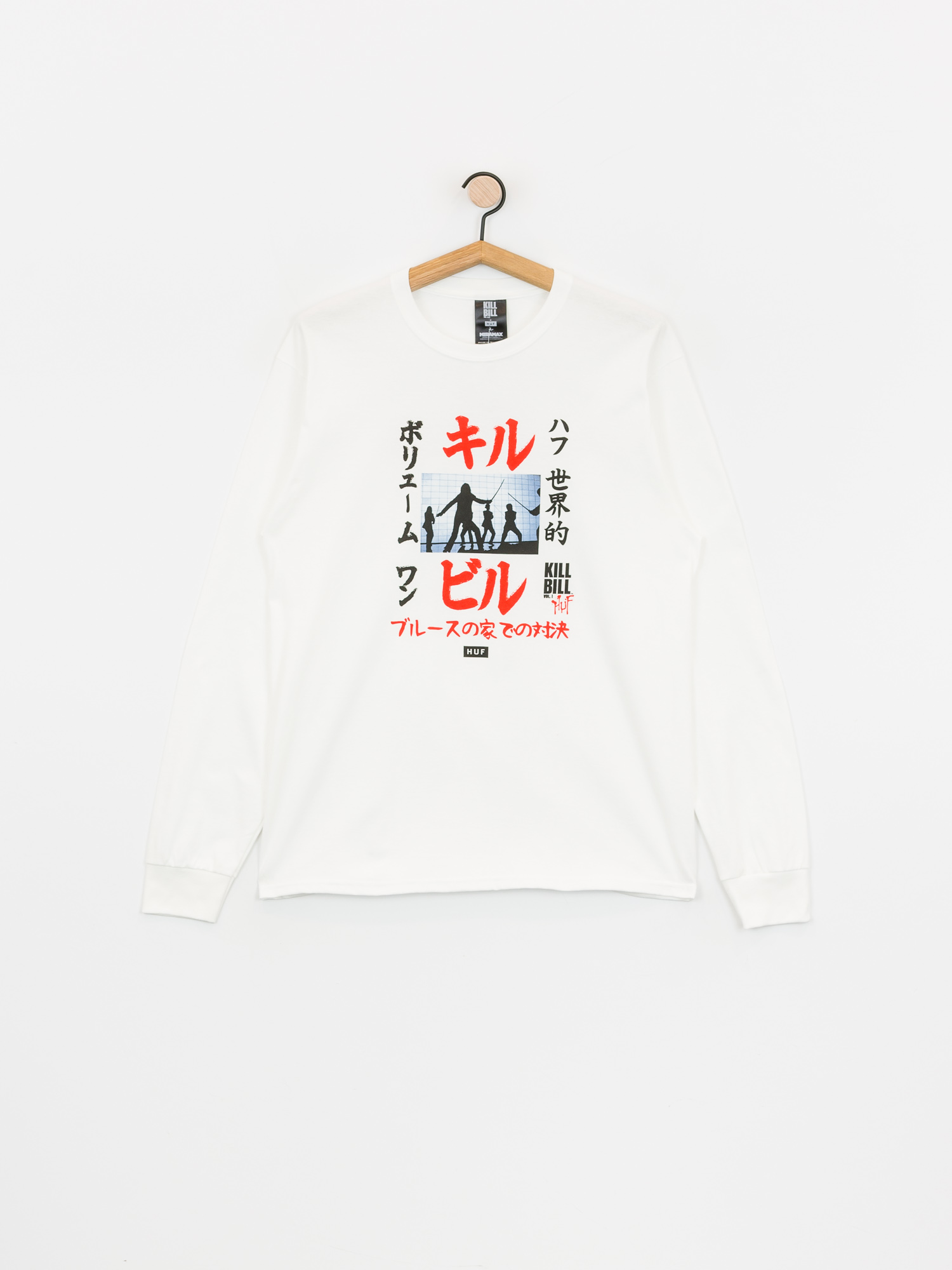 Longsleeve HUF X Kill Bill Showdown (white)