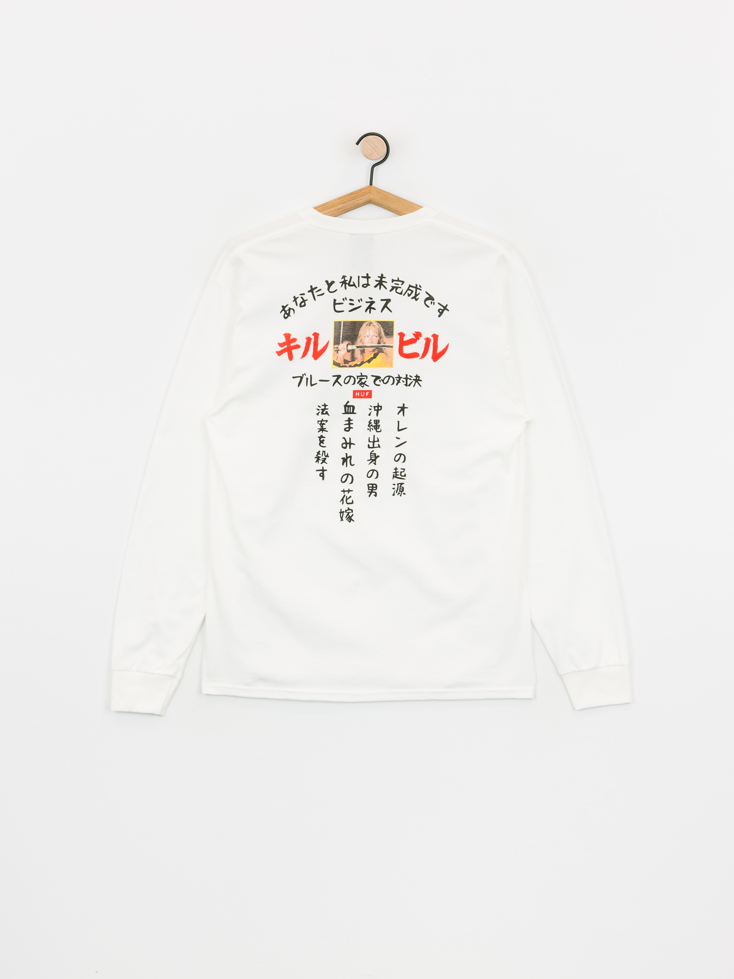 Longsleeve HUF X Kill Bill Showdown (white)
