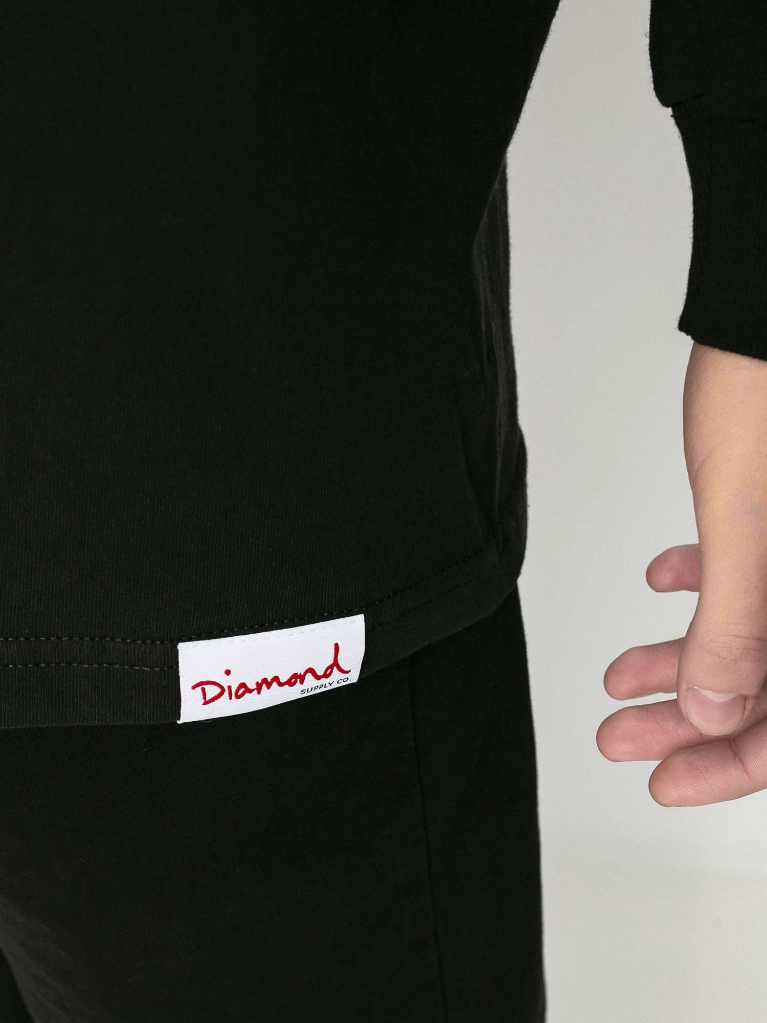 Longsleeve Diamond Supply Co. Heart Of (black)