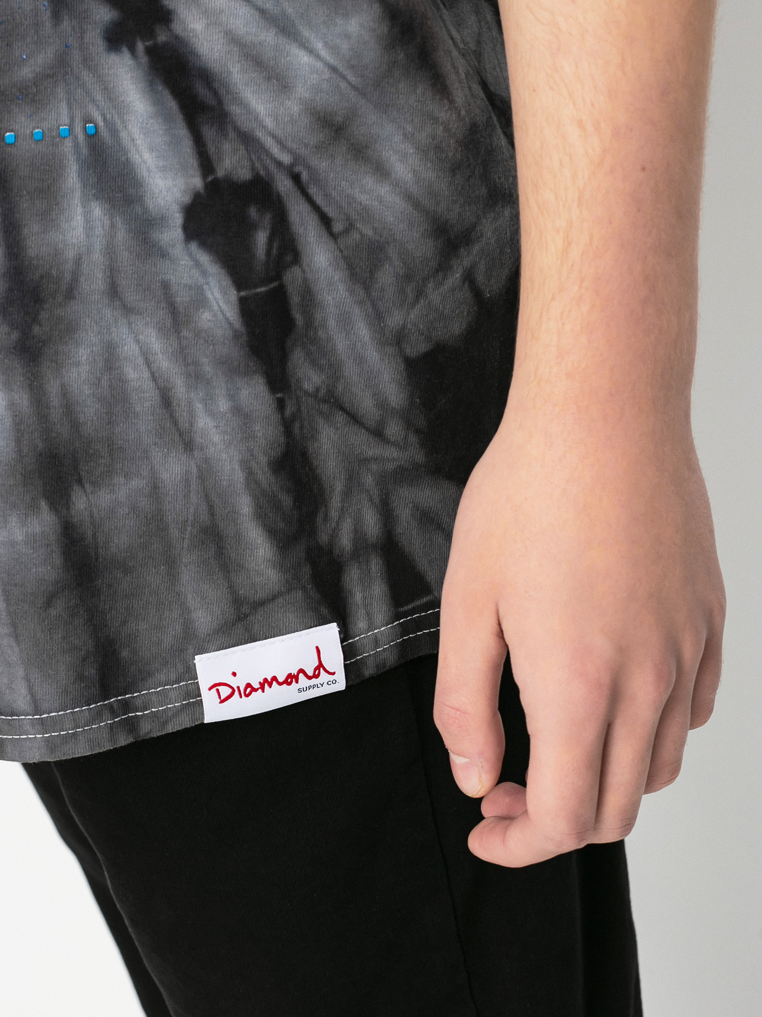 T-shirt Diamond Supply Co. State Of Mind Tie Dye (black)