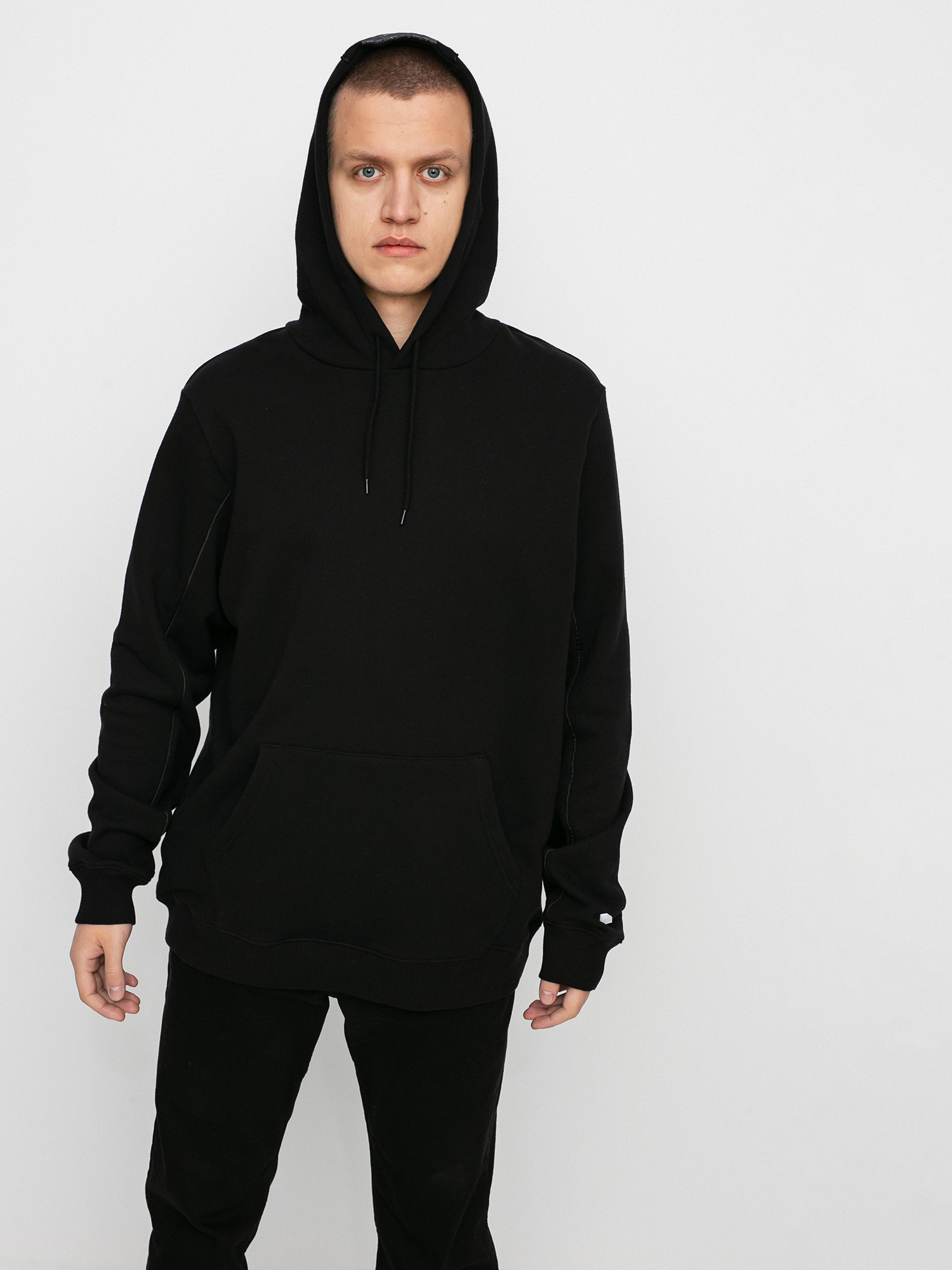 Bluza z kapturem Diamond Supply Co. Checkered Cross HD (black)