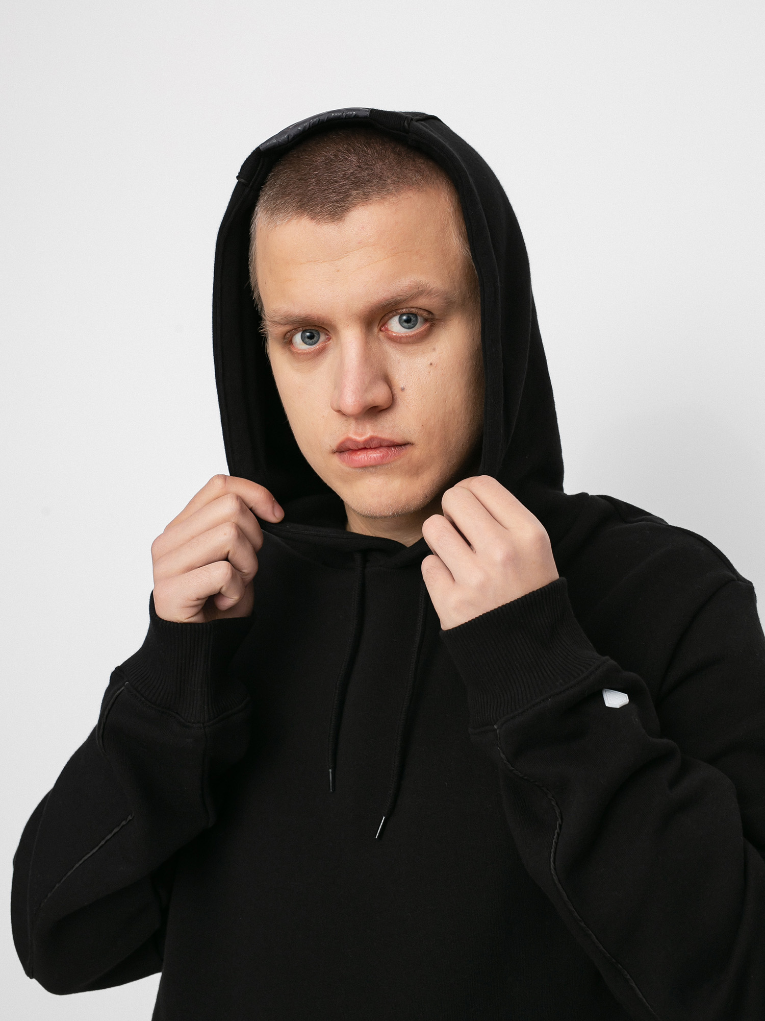 Bluza z kapturem Diamond Supply Co. Checkered Cross HD (black)