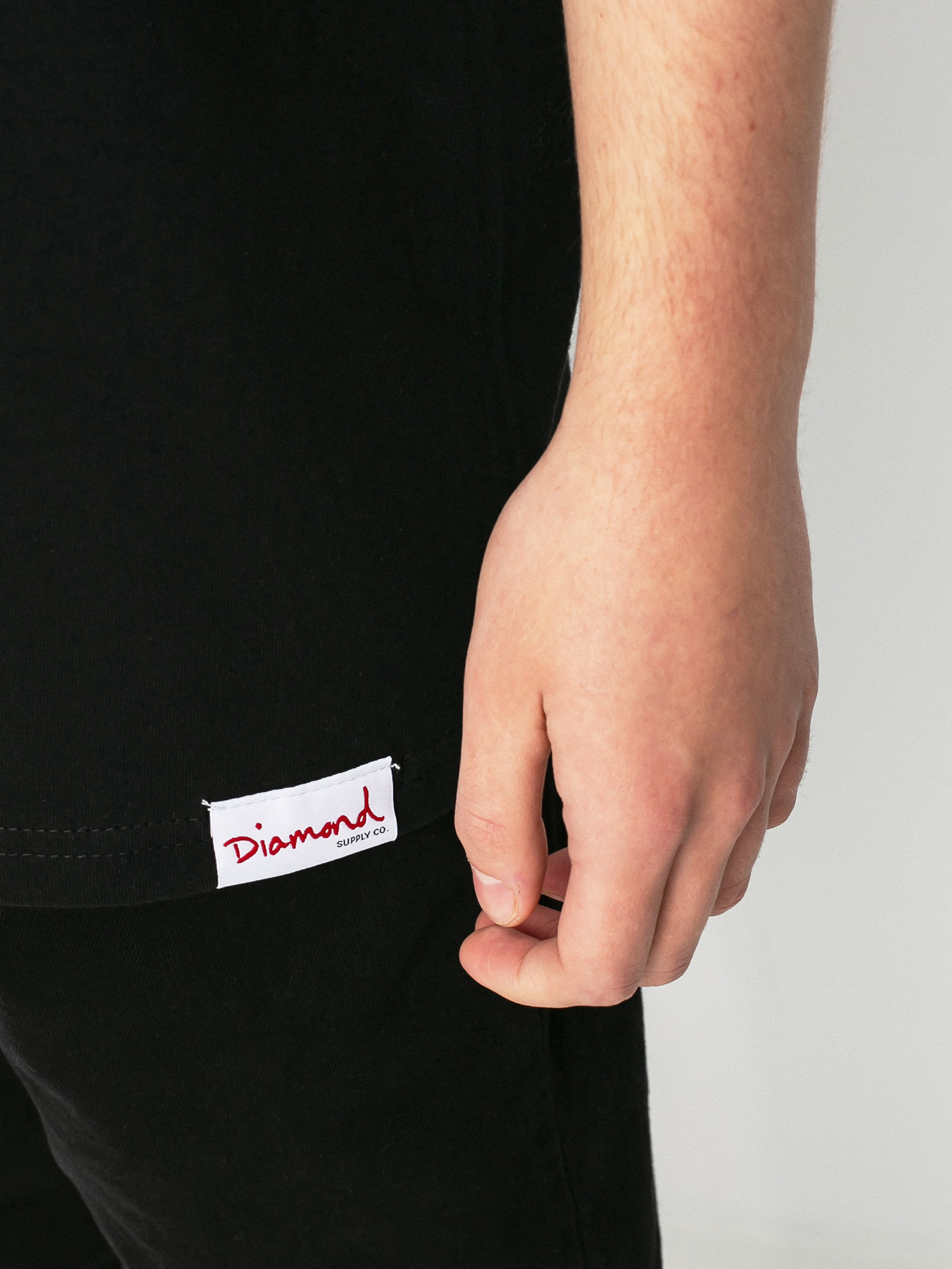 T-shirt Diamond Supply Co. Paisley Box Logo (black)