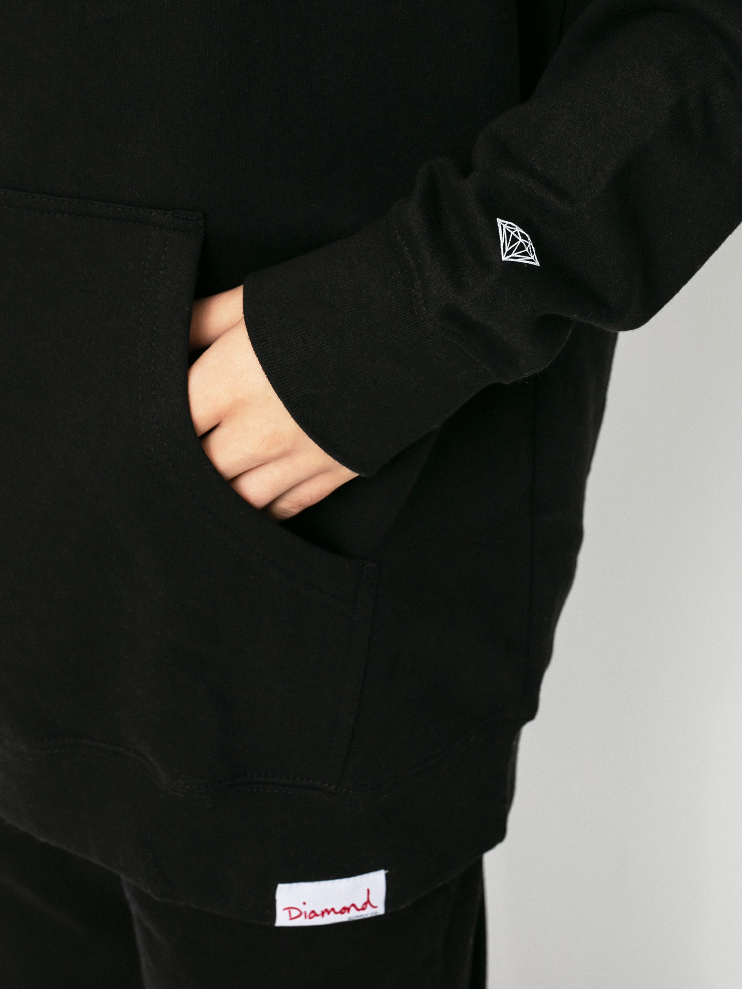 Bluza z kapturem Diamond Supply Co. Harware Heavyweights HD (black)