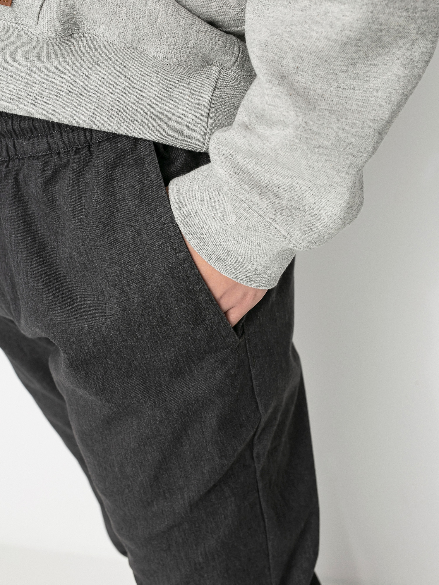 Spodnie Volcom Frickin Slim Jogger (charcoal heather)