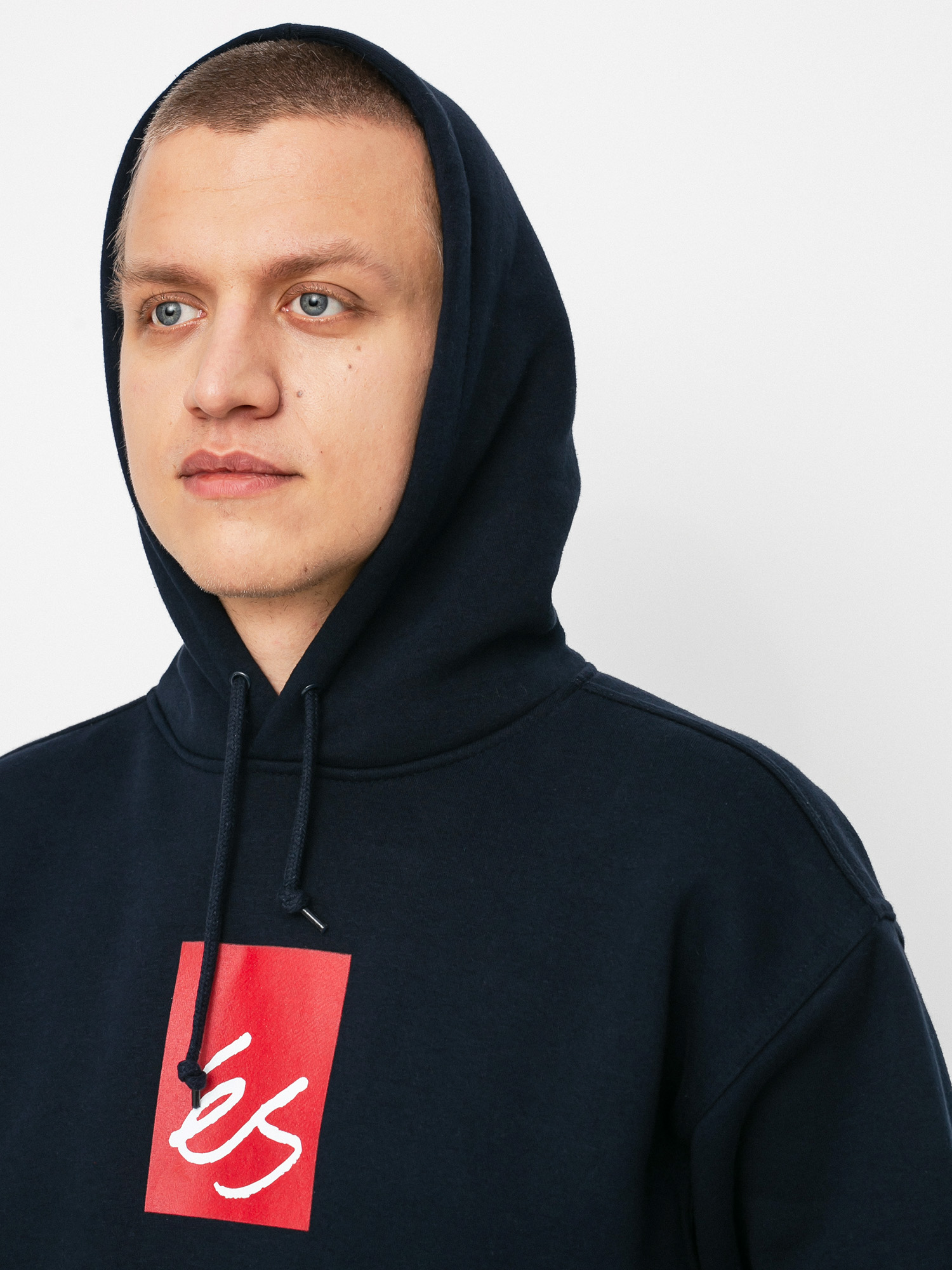 Bluza z kapturem eS Main Block HD (navy)