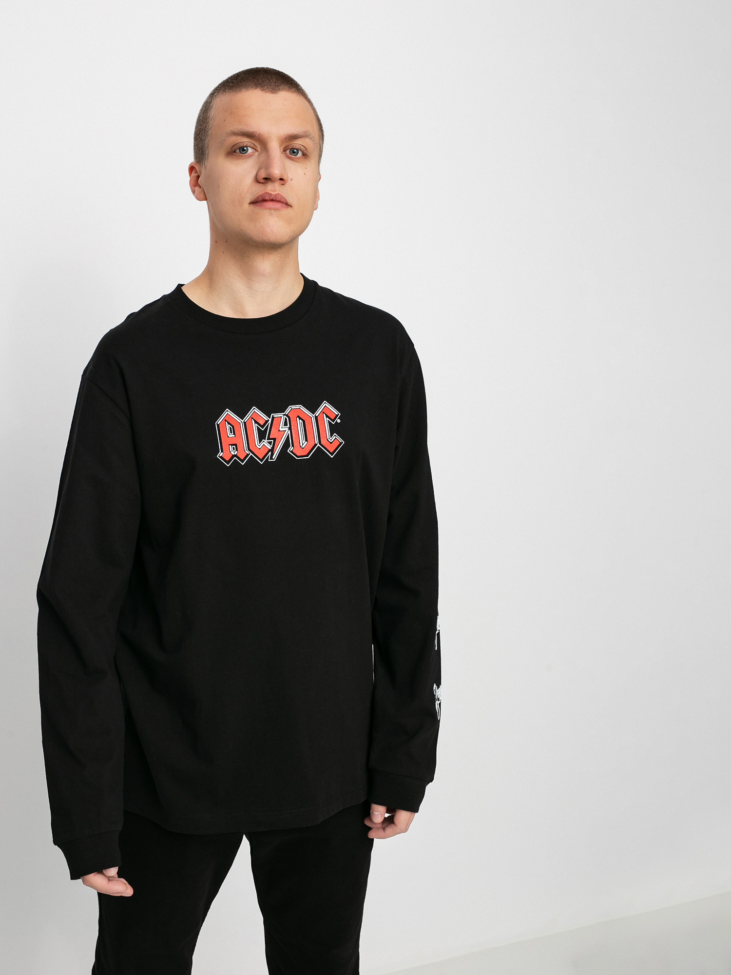 Longsleeve DC X AC/DC About To Rock (black)