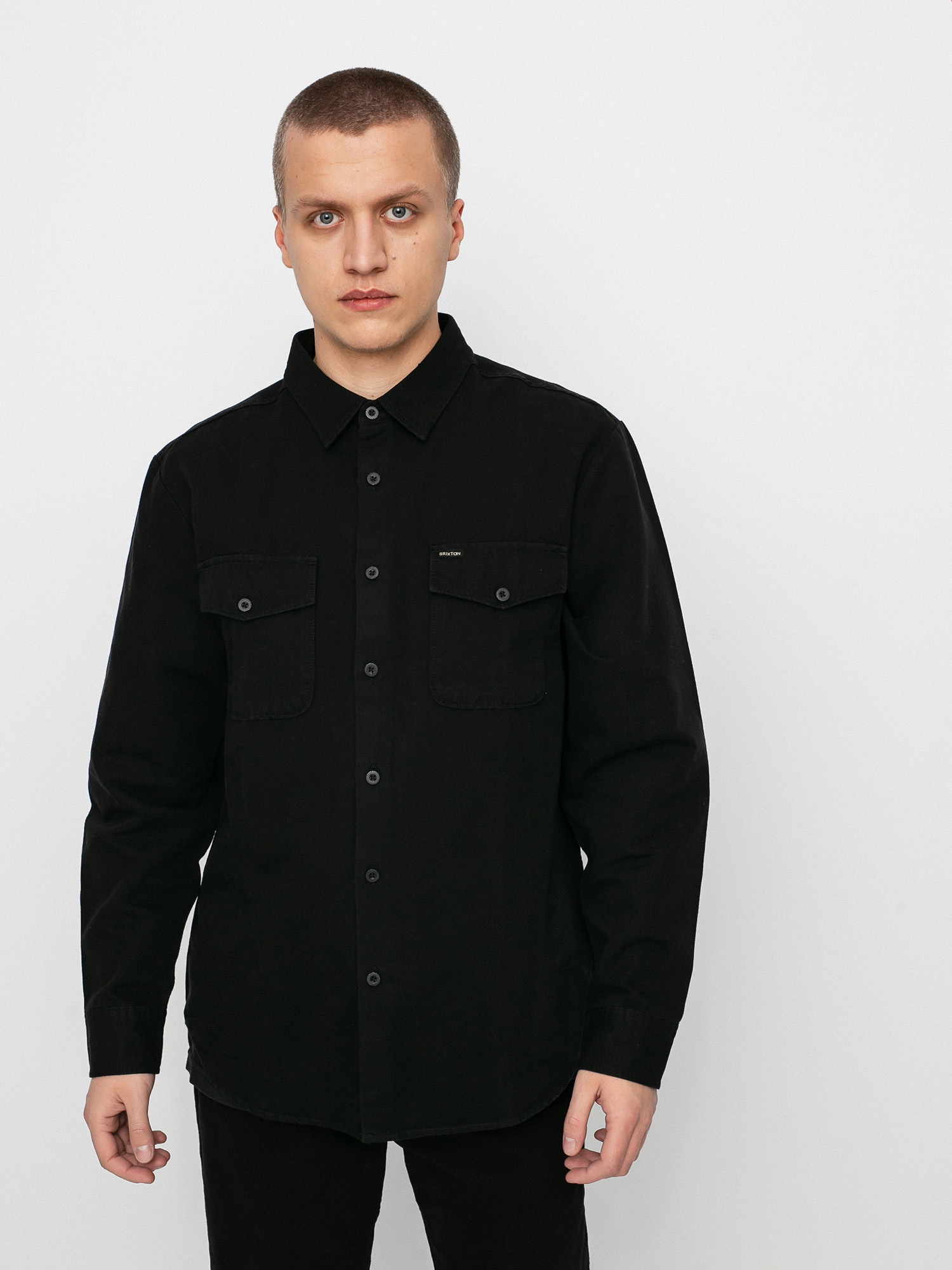 Koszula Brixton Davis Reserve Ls (black)