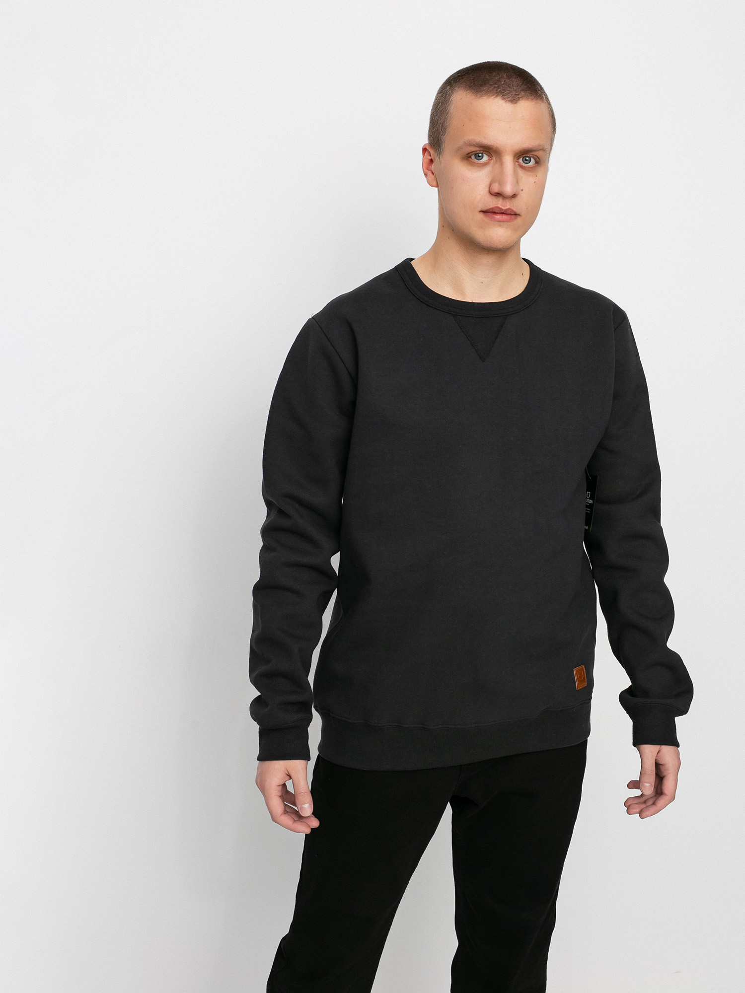 Bluza Brixton Longman II Reserve Crew (black)