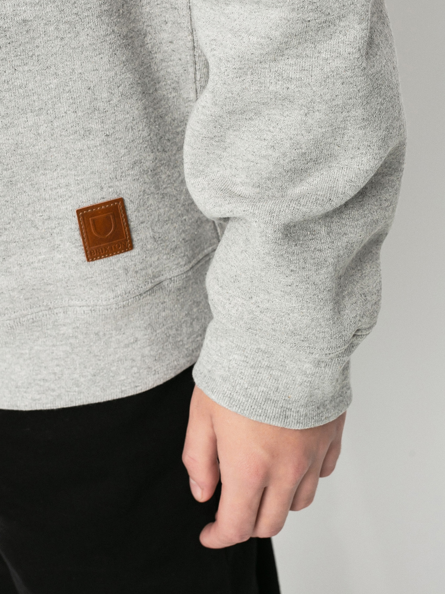 Bluza Brixton Longman II Reserve Crew (heather grey)