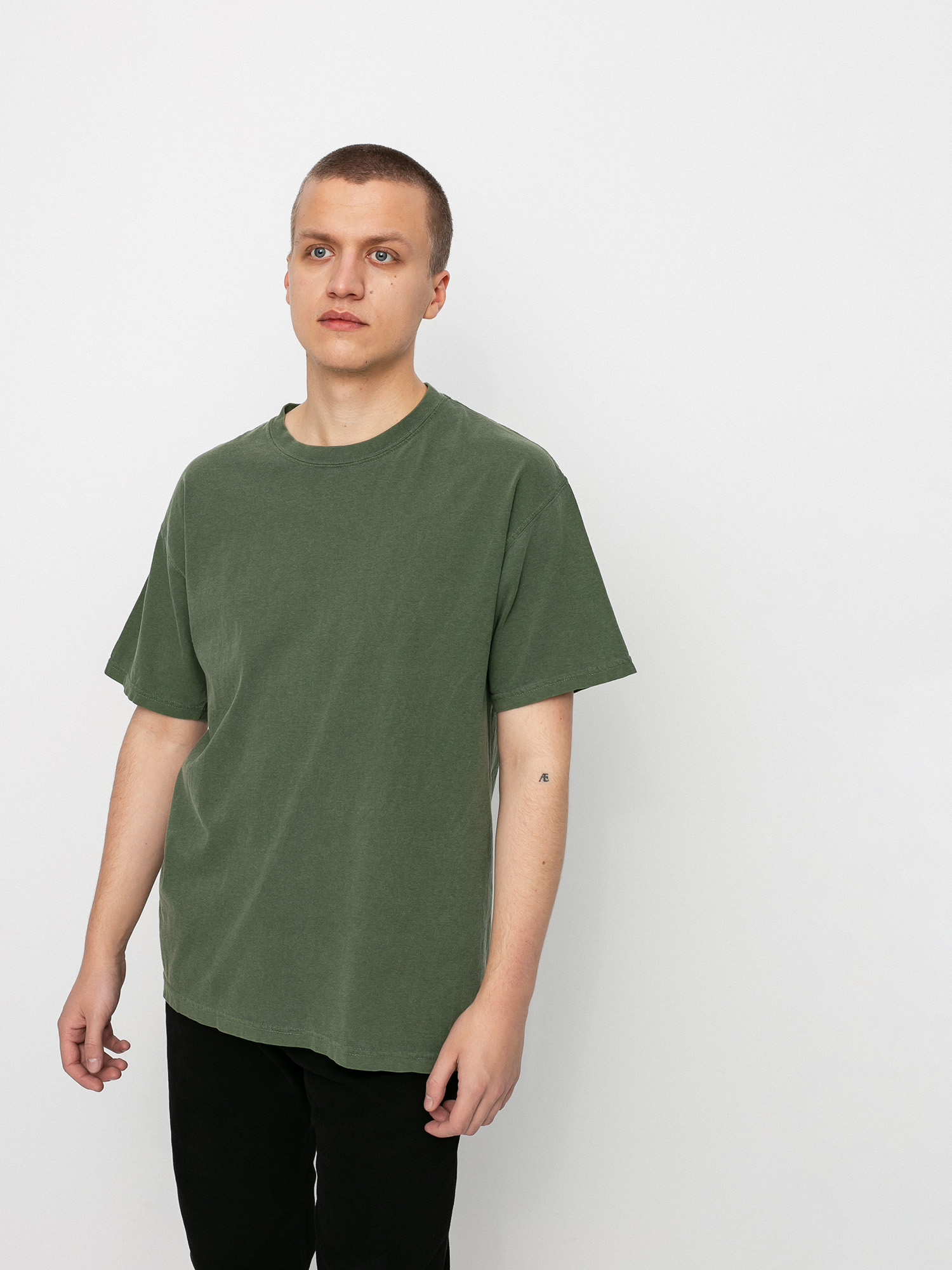 T-shirt Brixton Basic Reserve (military olive)