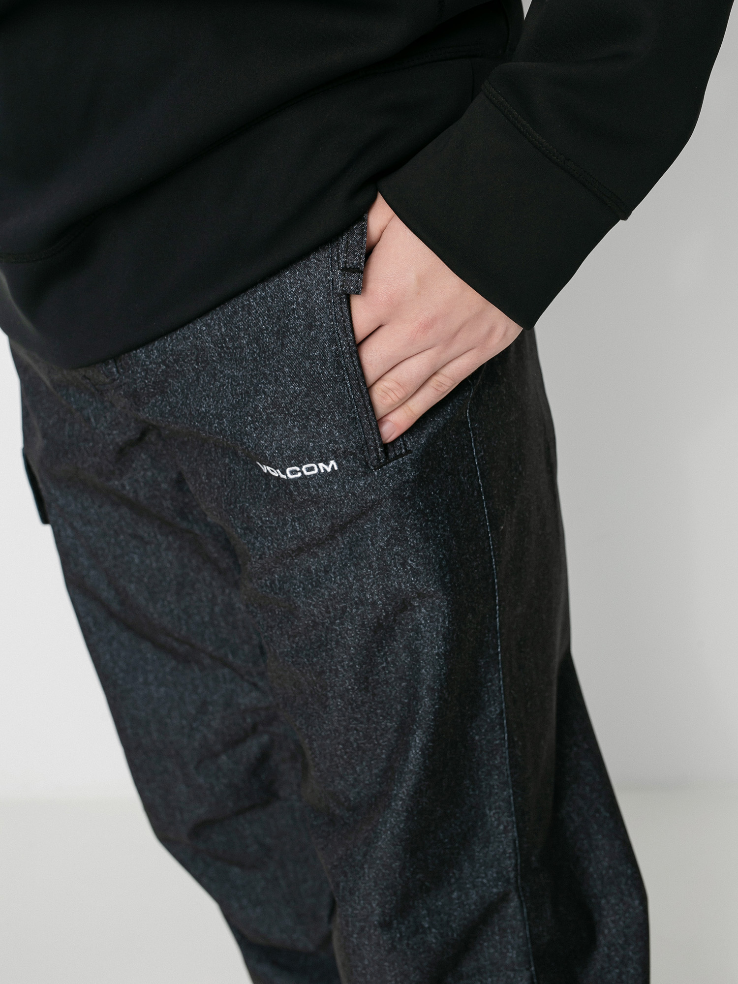 Męskie Spodnie snowboardowe Volcom V Co Hunter (black static)
