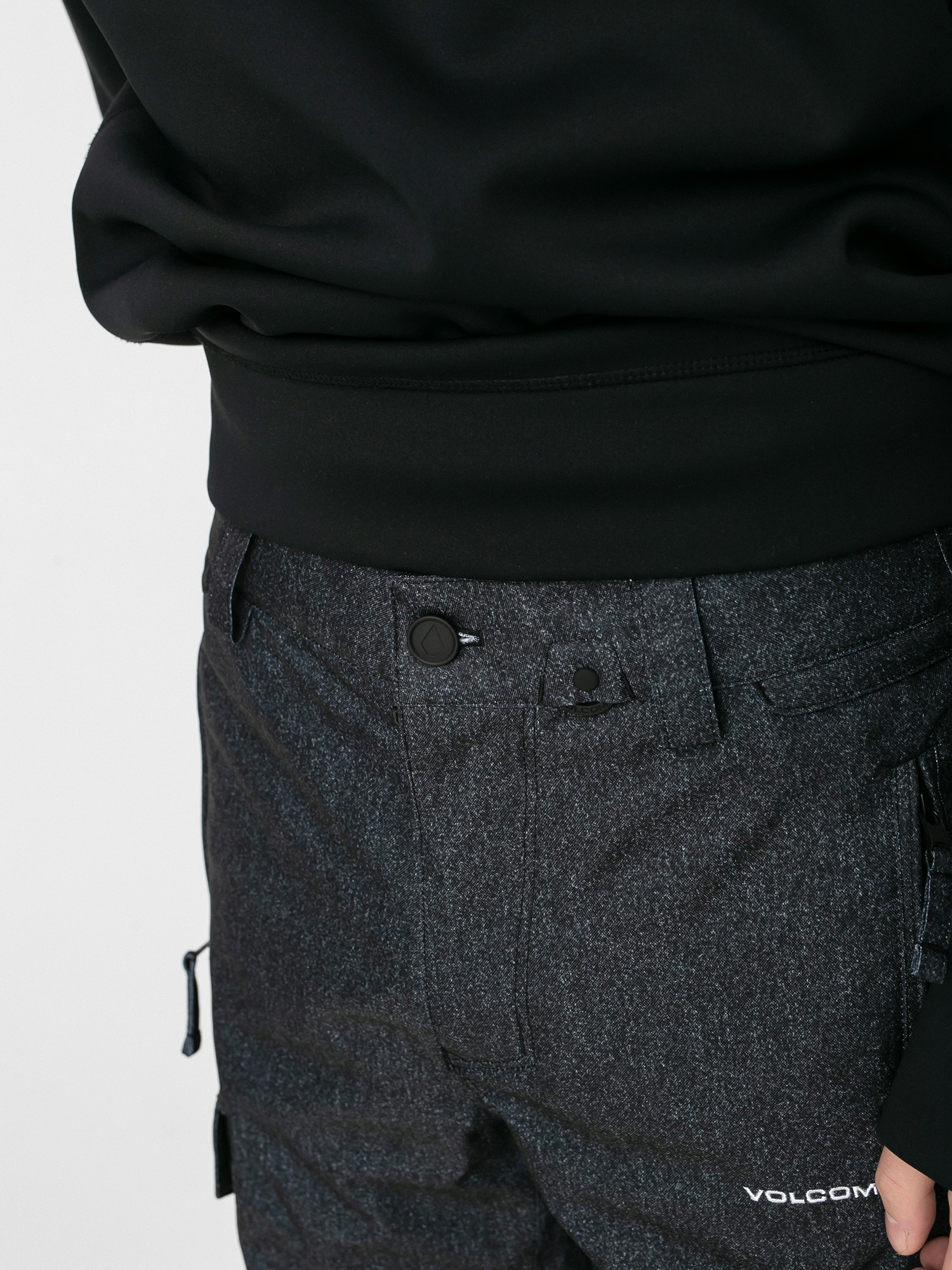 Męskie Spodnie snowboardowe Volcom V Co Hunter (black static)