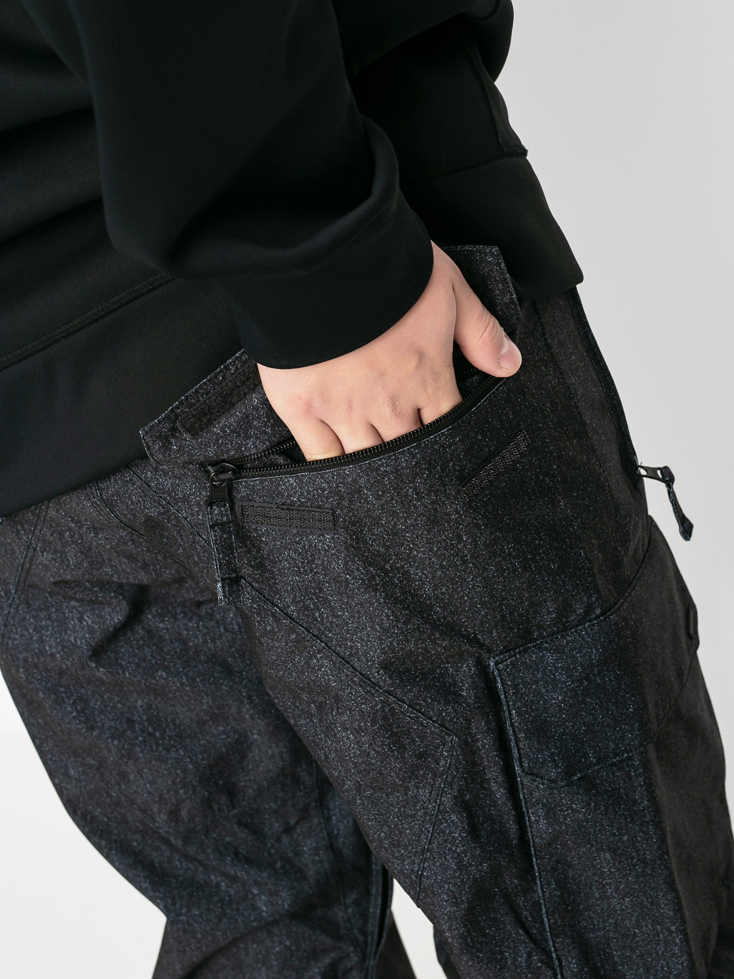 Męskie Spodnie snowboardowe Volcom V Co Hunter (black static)