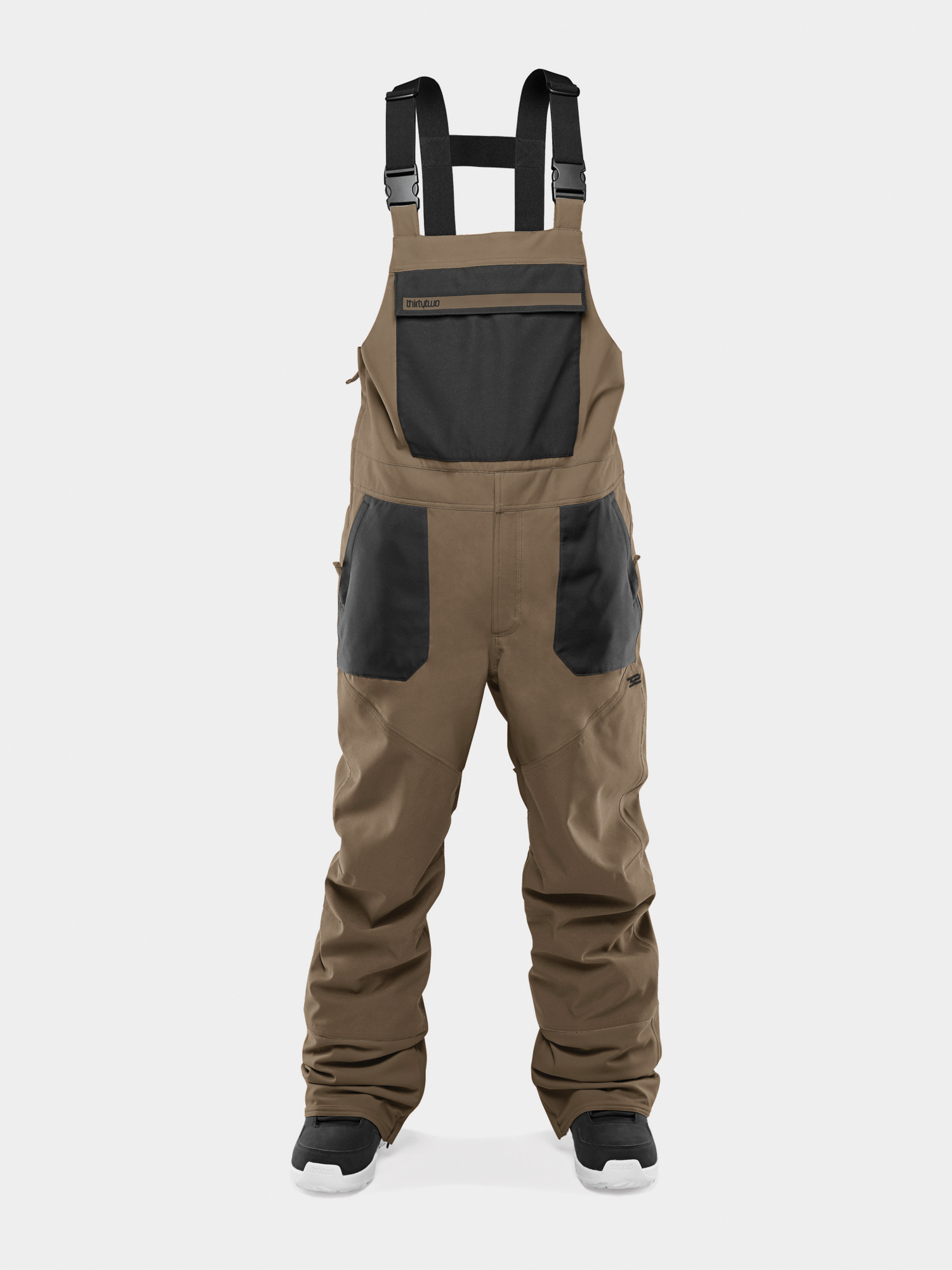 Męskie Spodnie snowboardowe ThirtyTwo Basement Bib (fatigue)