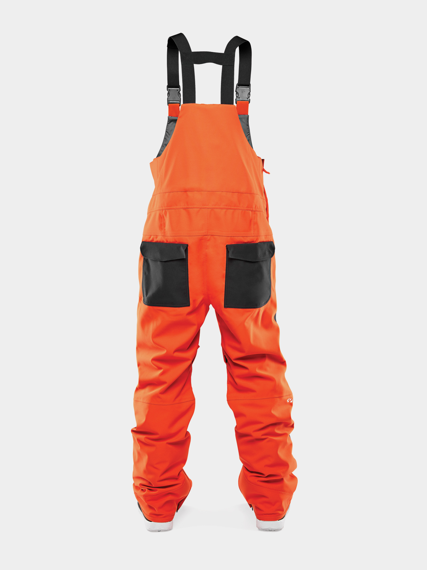 Męskie Spodnie snowboardowe ThirtyTwo Basement Bib (orange)