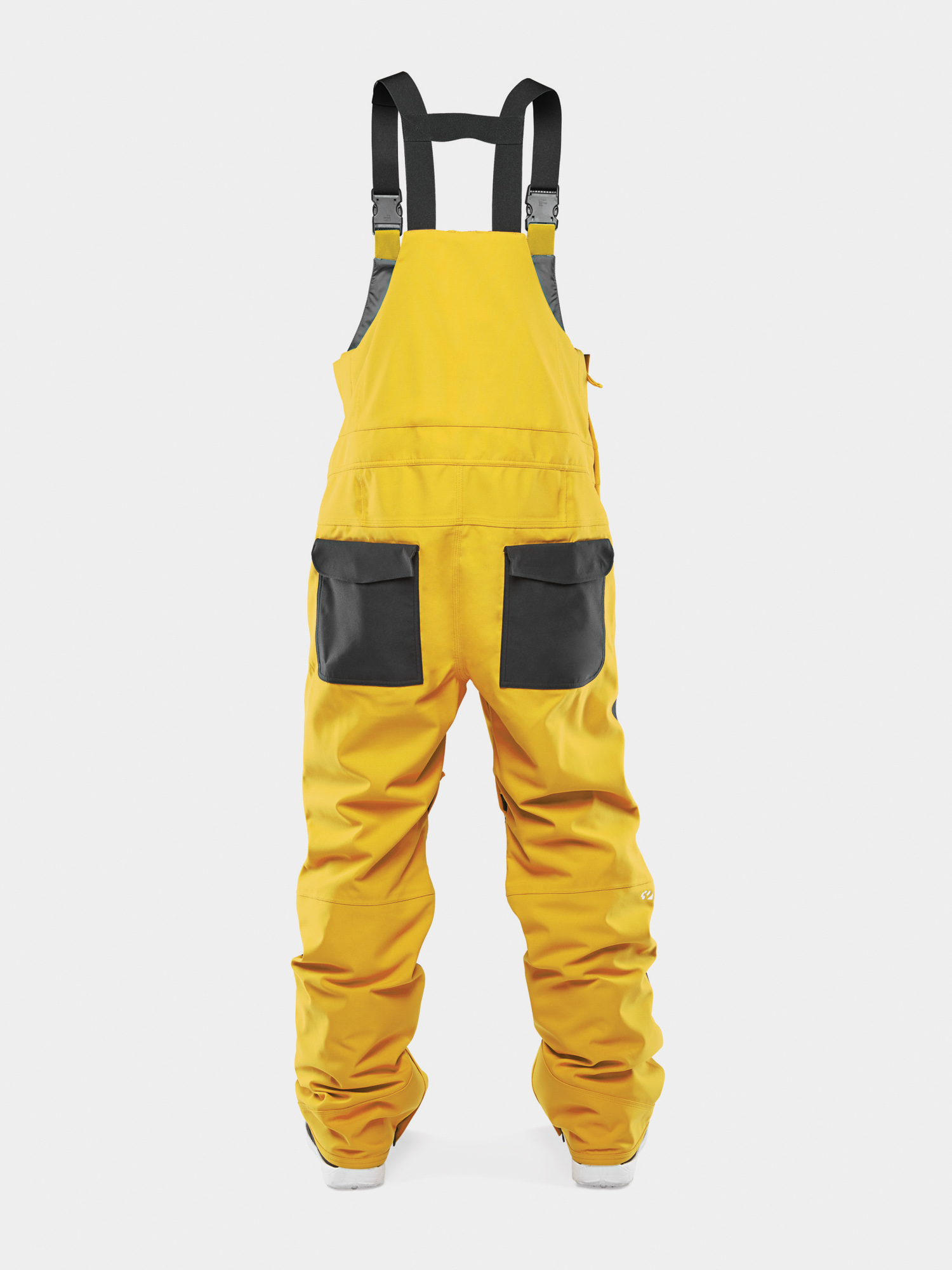 Męskie Spodnie snowboardowe ThirtyTwo Basement Bib (black/gold)