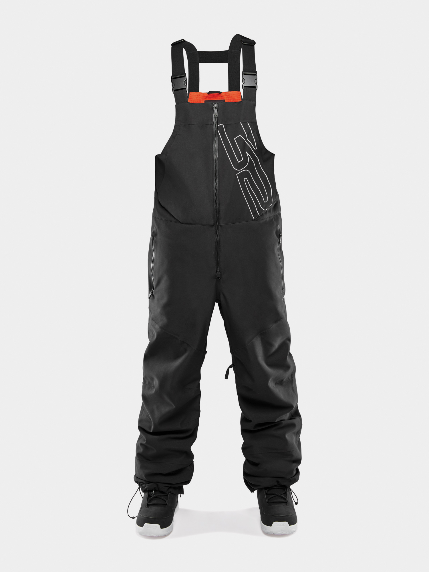 Męskie Spodnie snowboardowe ThirtyTwo Tm 3 Bib (black)